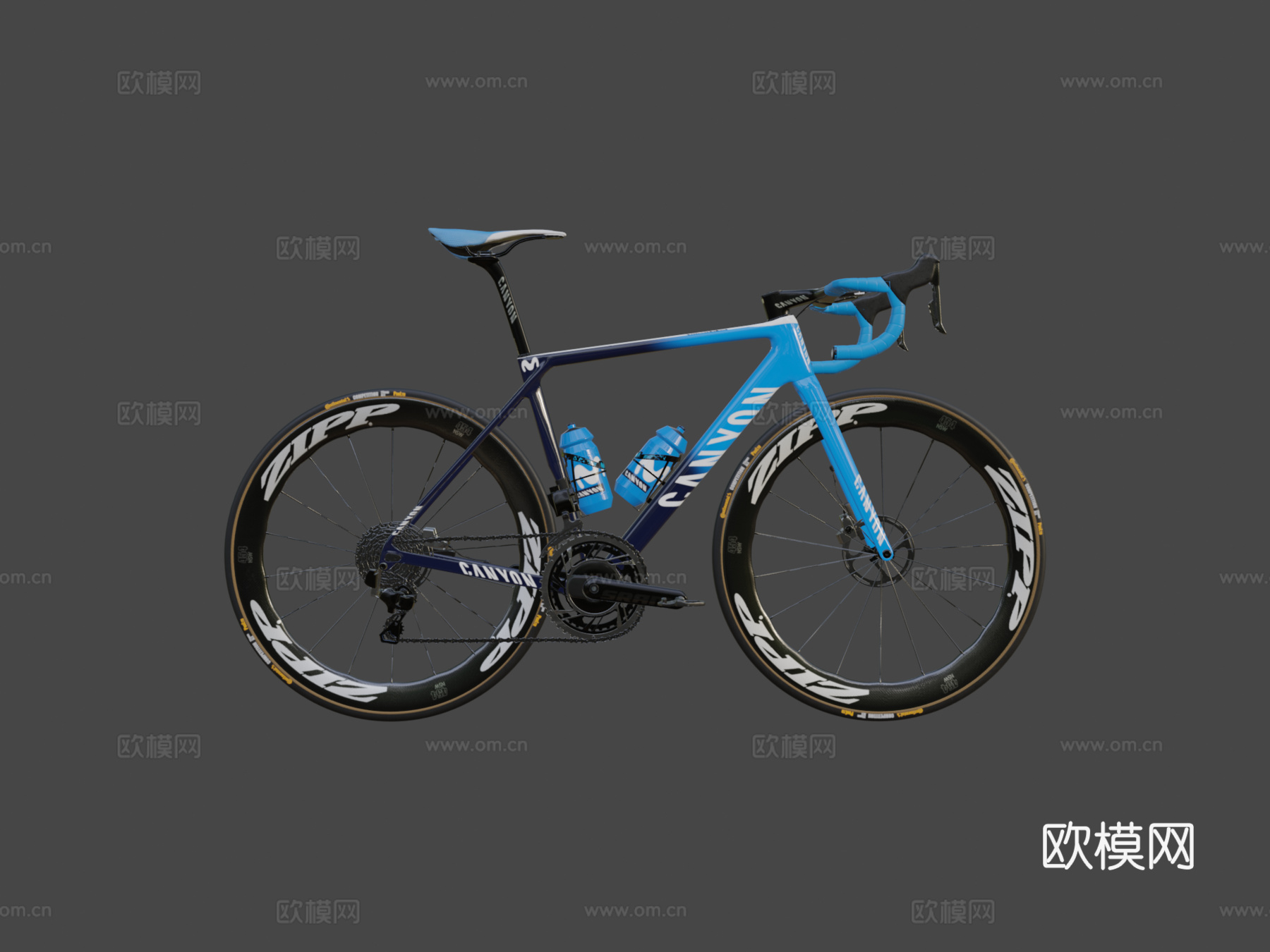 公路自行车峡谷终极CF SLXsu模型