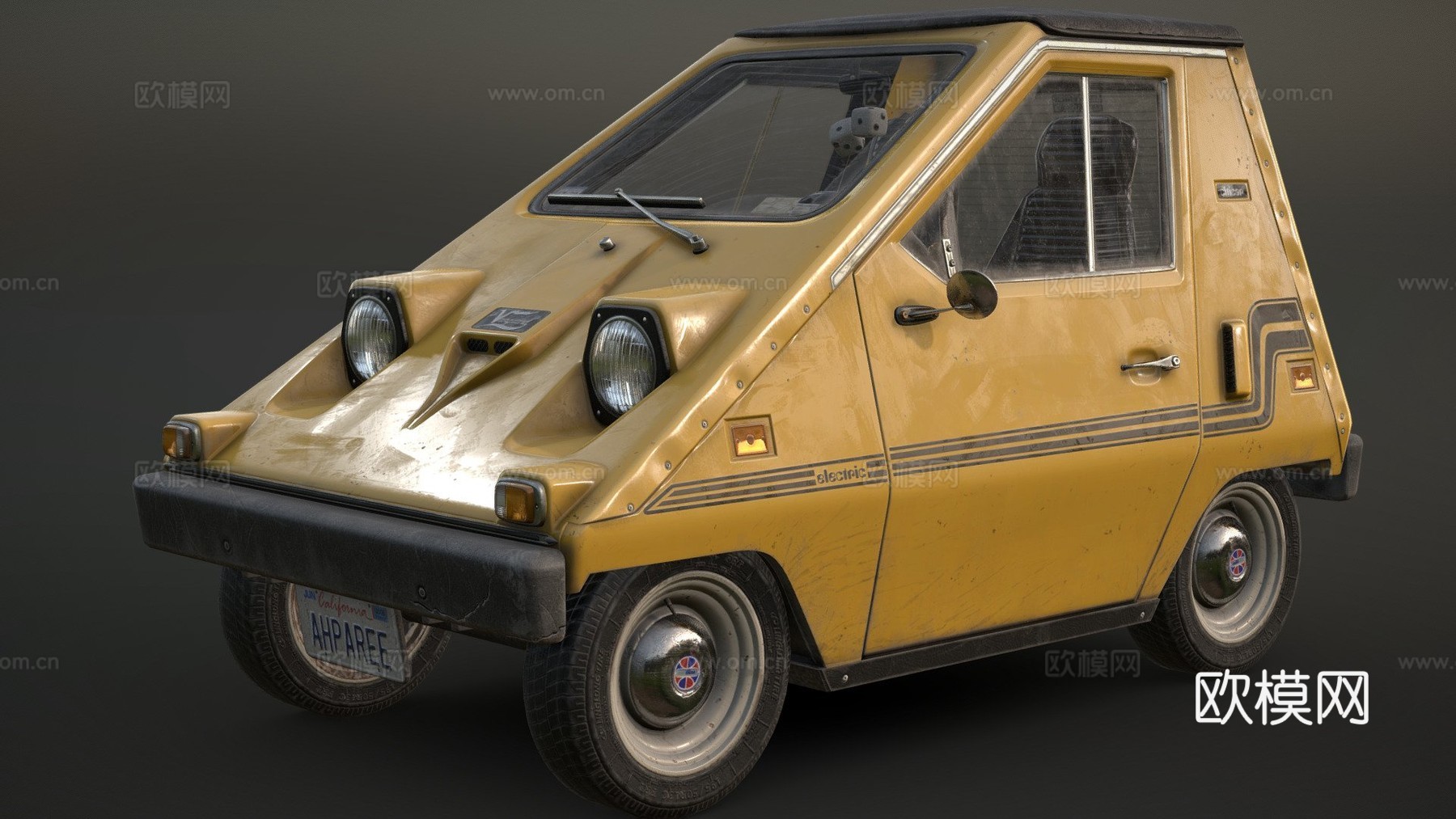 塞布林先锋城市车通勤车su模型