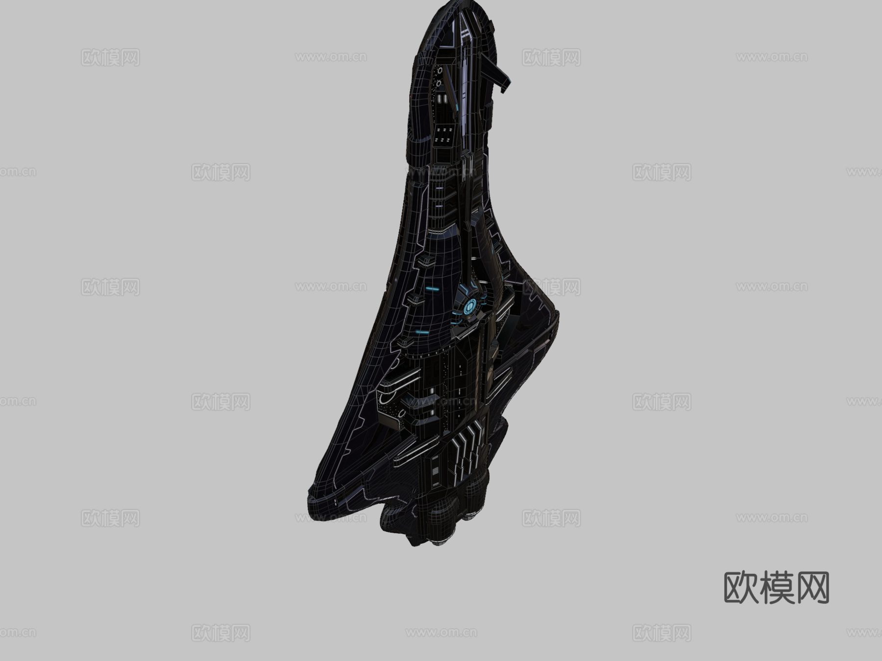 先知之罪盟约CAR级护卫舰su模型