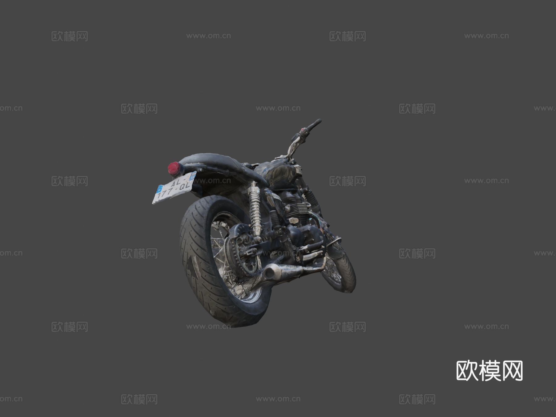 凯旋摩托车阿尔班1su模型