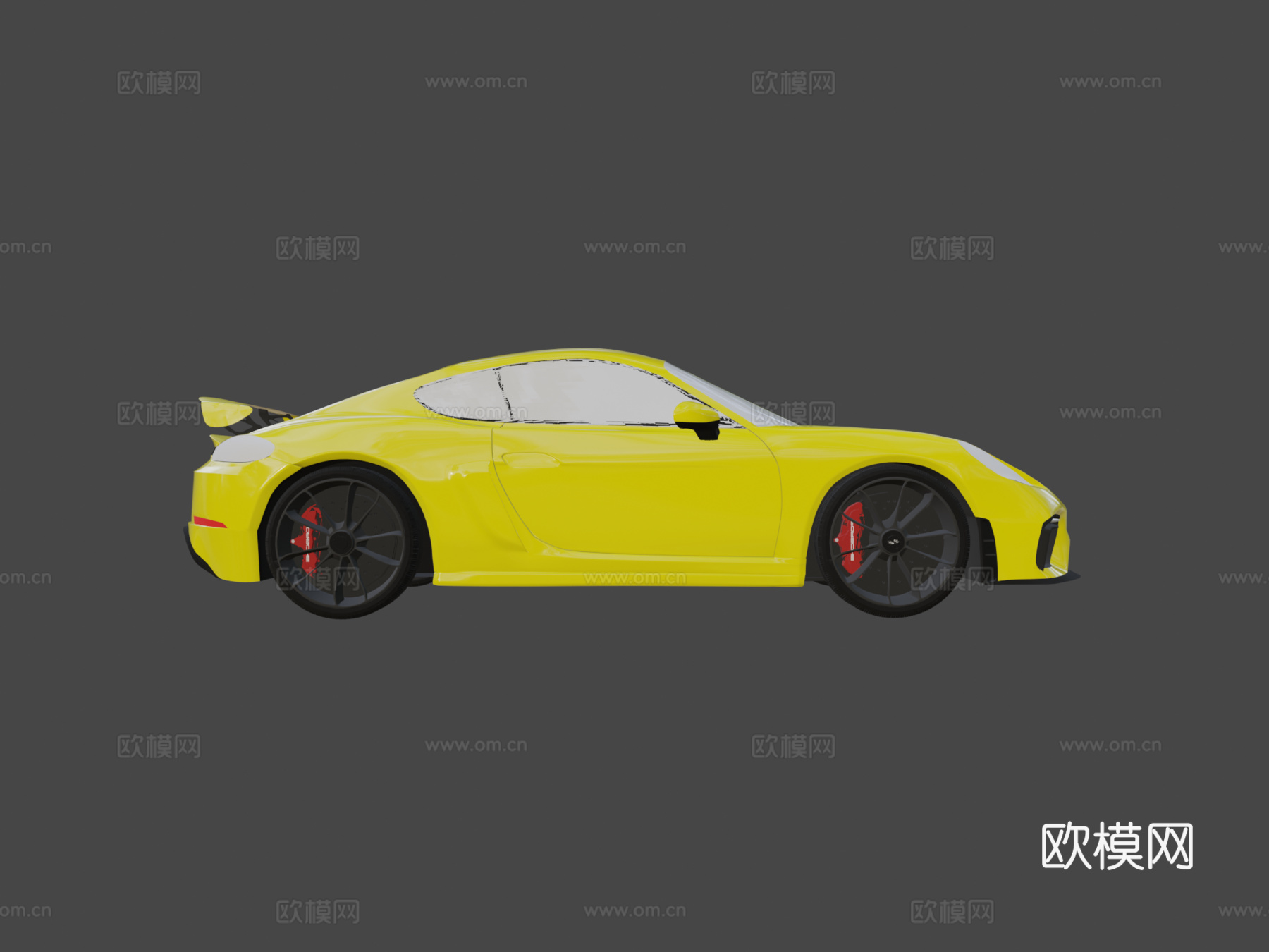 保时捷 718 Cayman GT4su模型