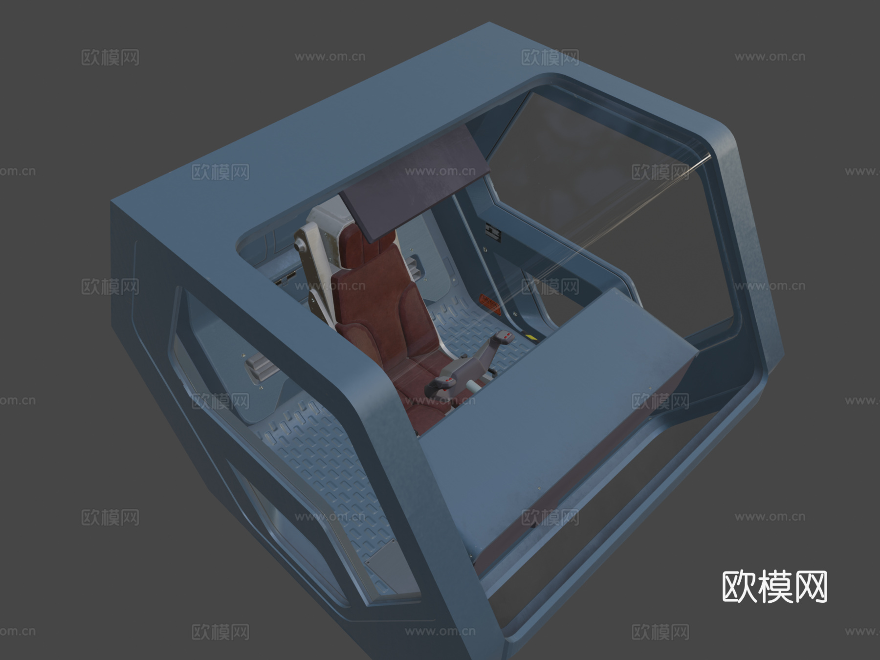 科幻驾驶舱8su模型