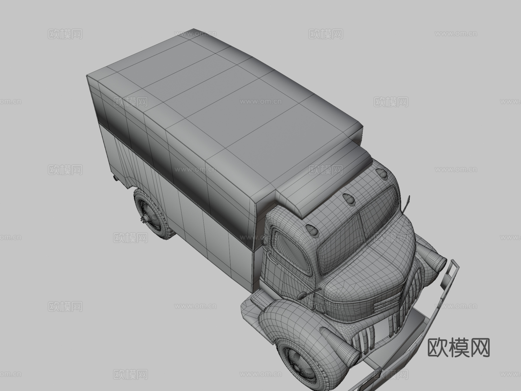爬行者卡车su模型