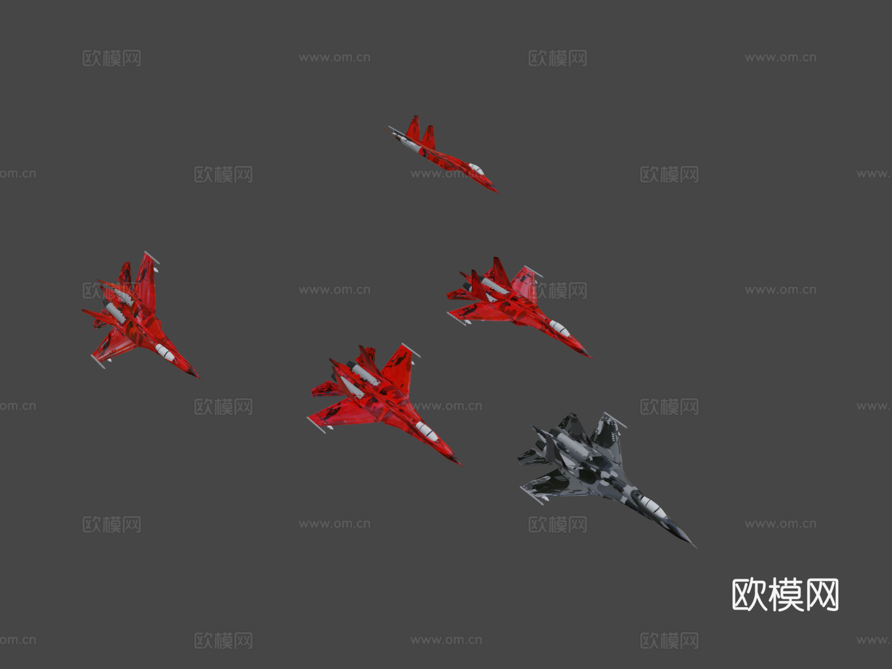 苏霍伊苏27侧卫su模型