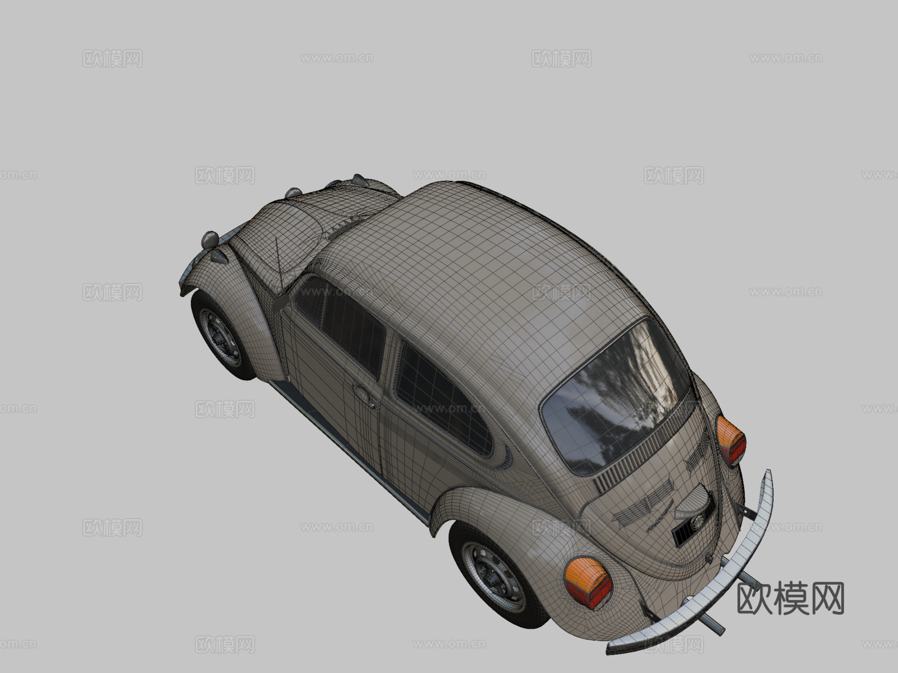 大众甲壳虫198su模型