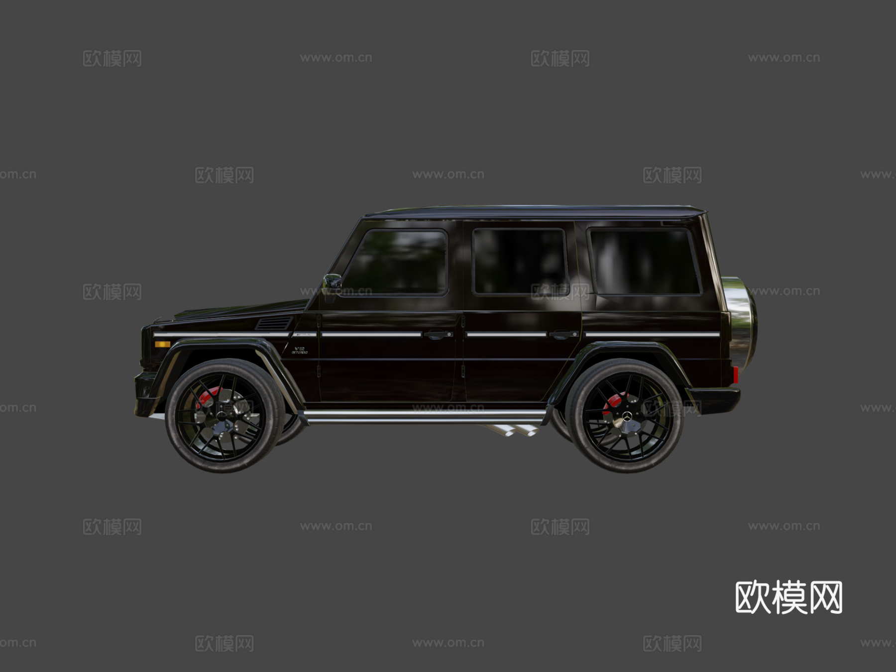 梅赛德斯奔驰G65su模型