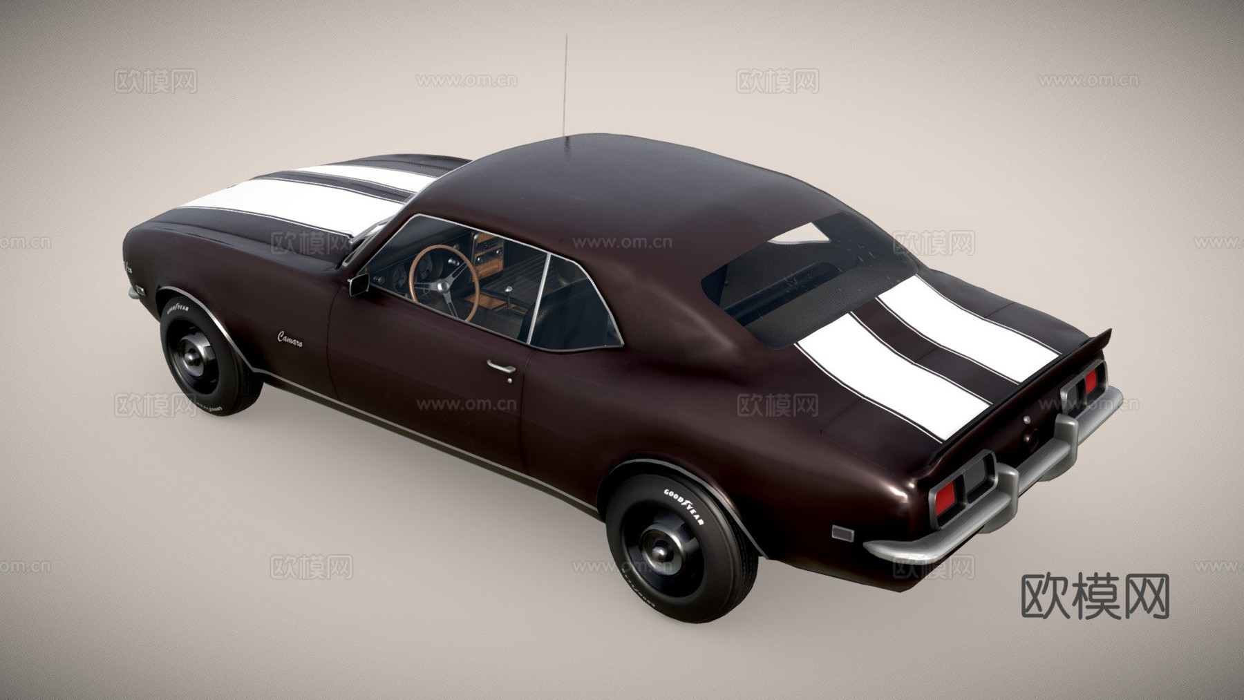 年卡马罗Z28su模型