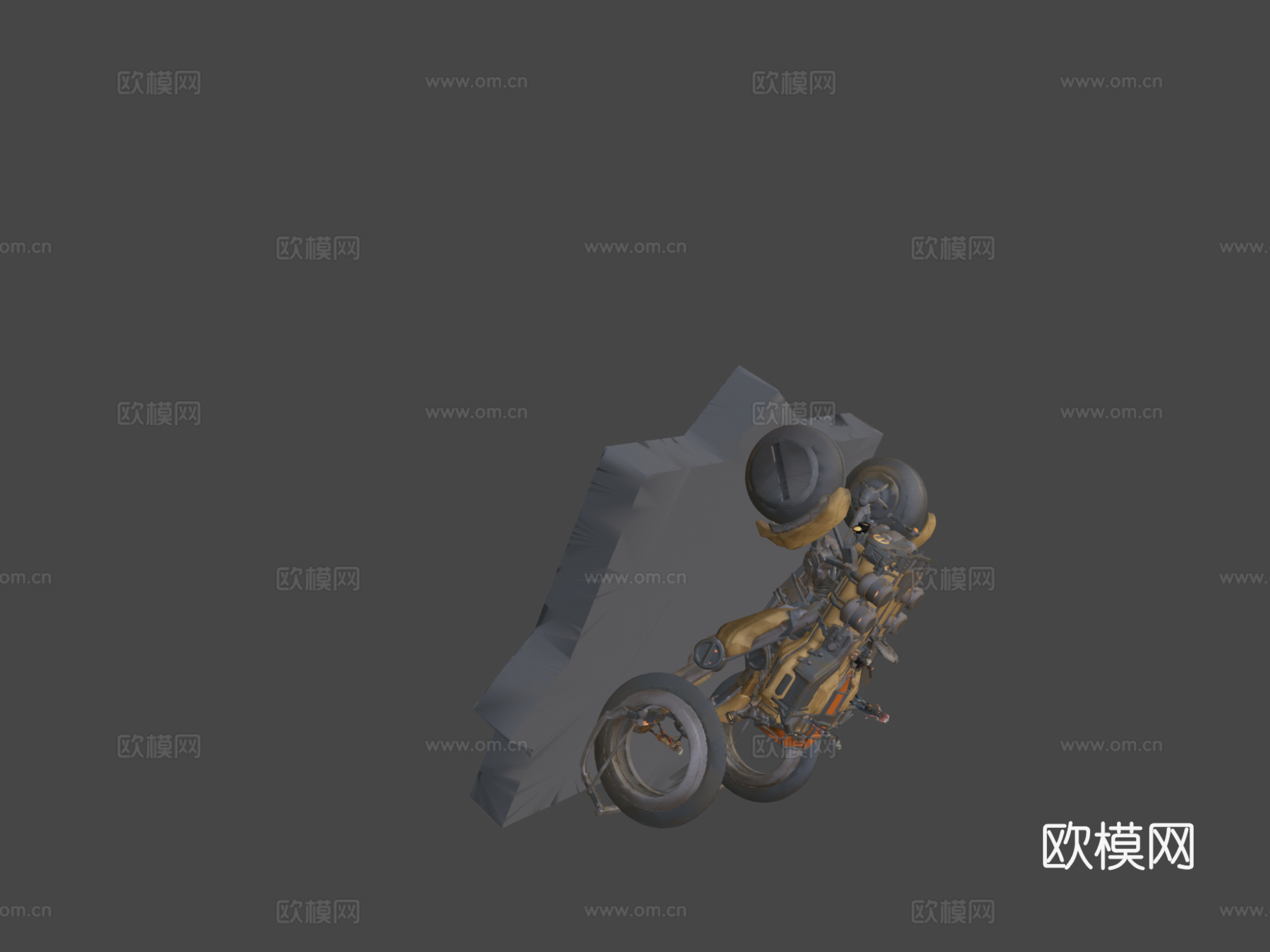 伊甸园计划外骨骼漫游车su模型