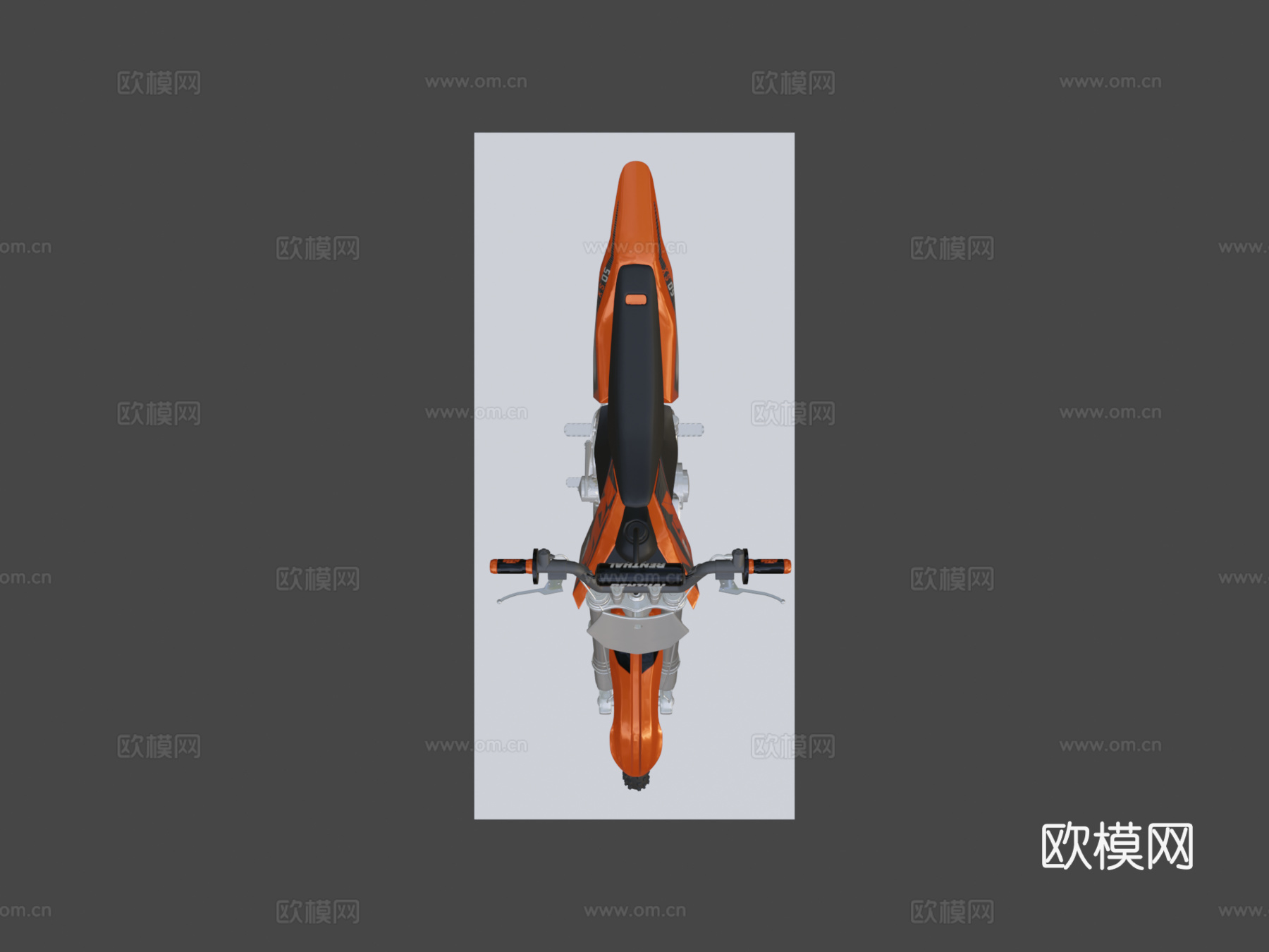 KTM越野摩托车su模型