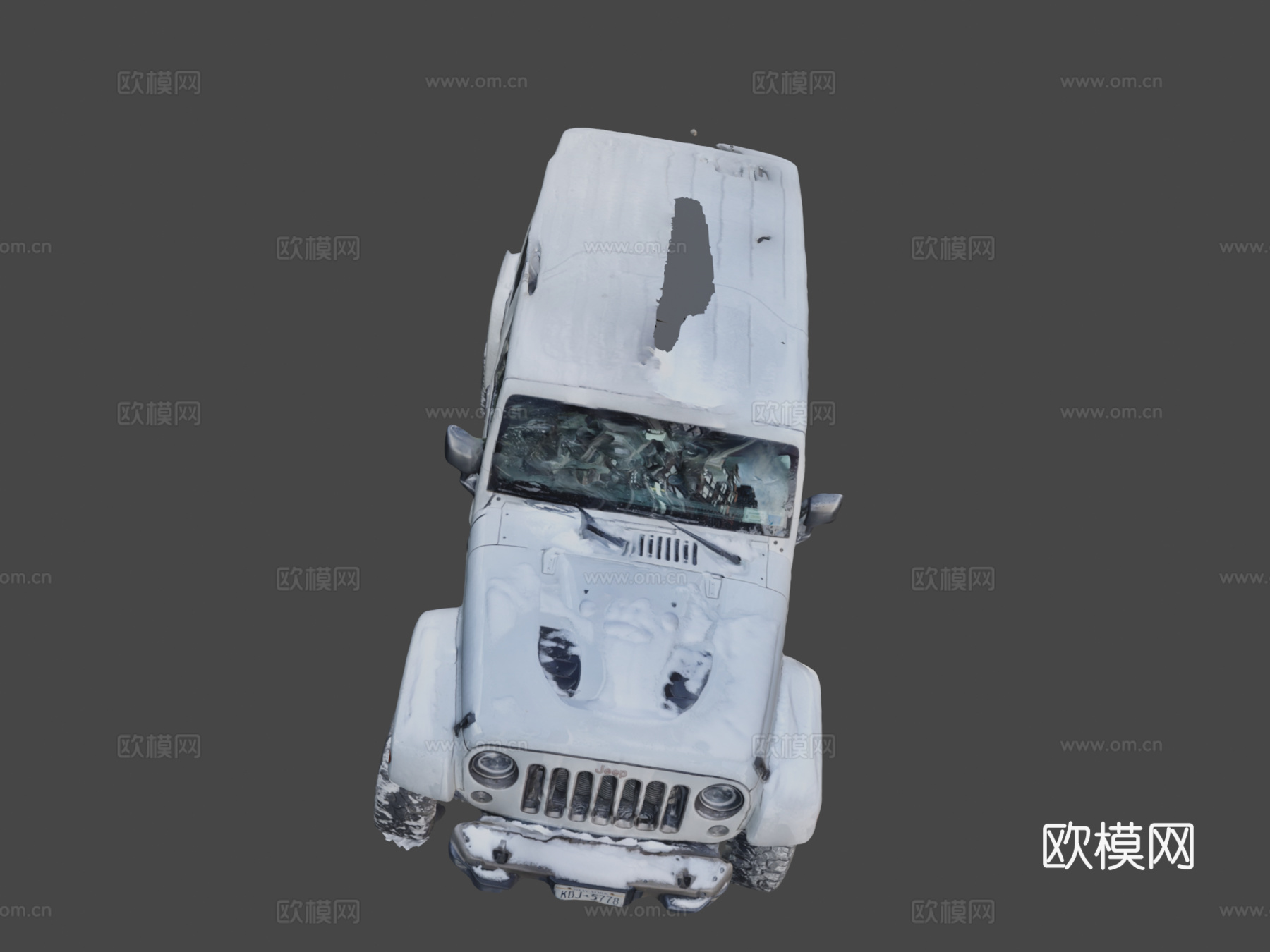 第48天吉普牧马人su模型