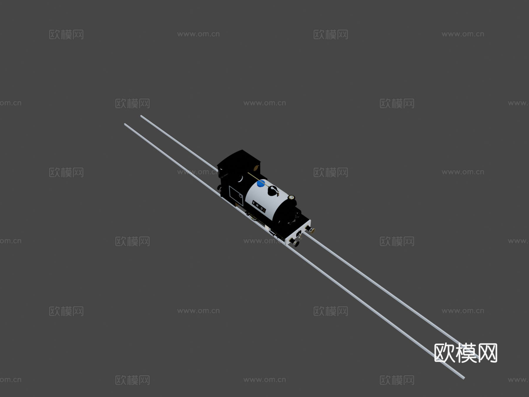 汉德尔爵士窄轨su模型