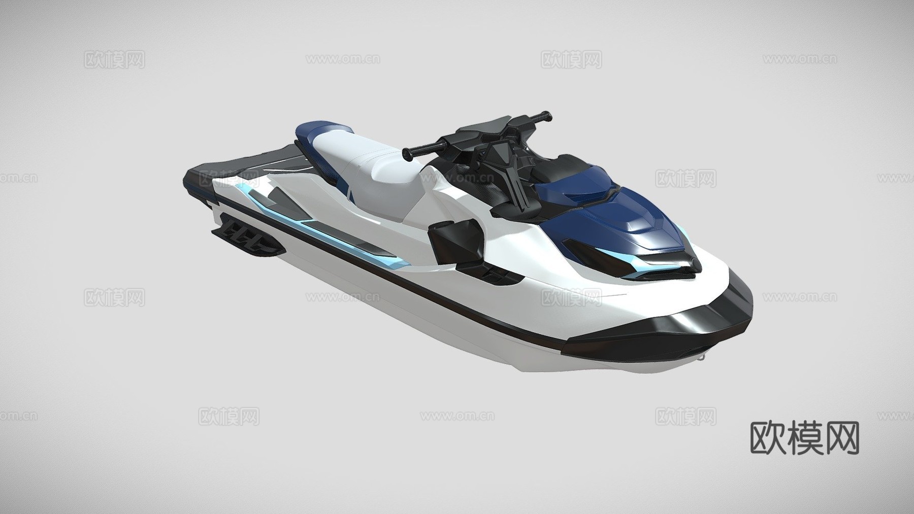 喷气式滑水车su模型