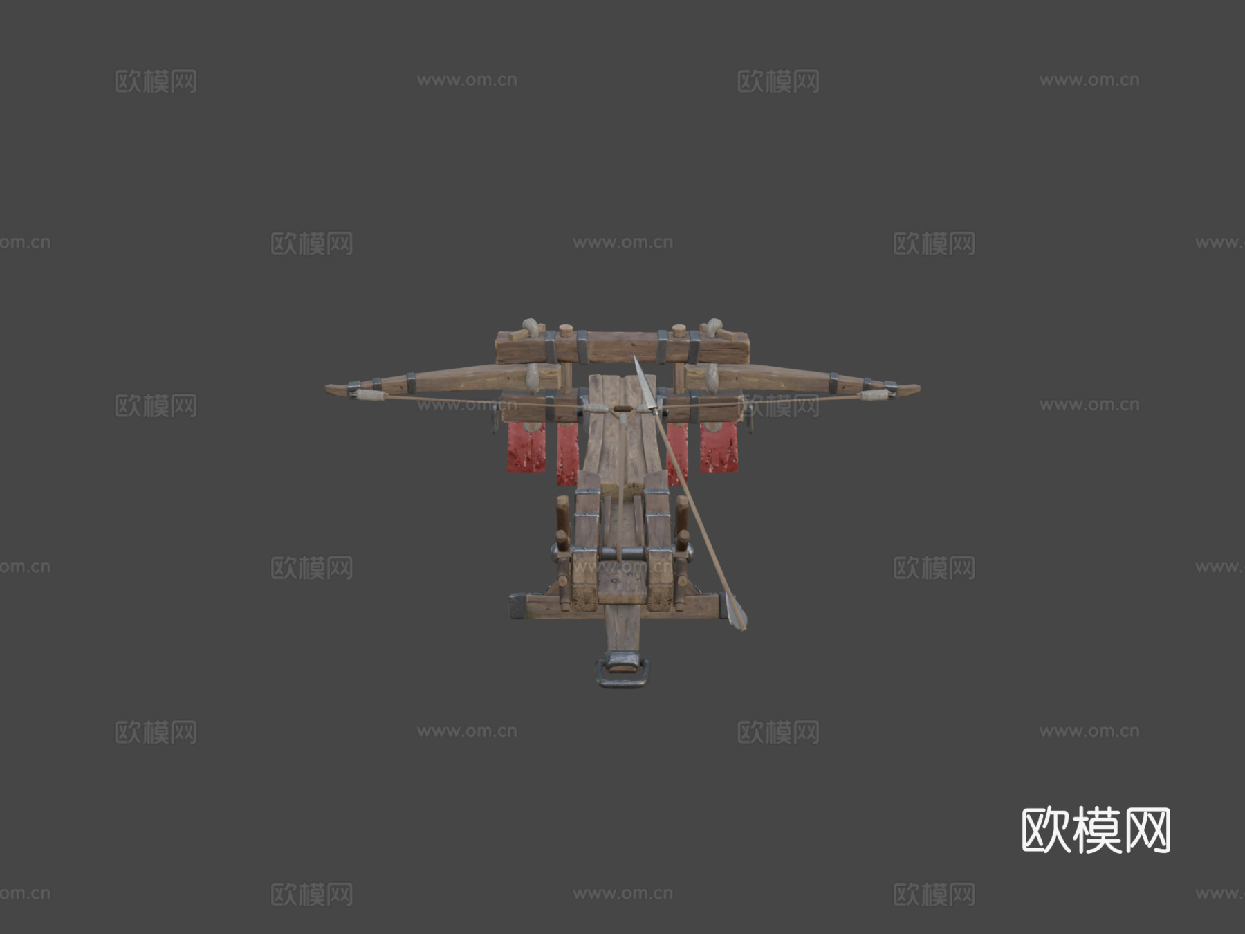 中世纪弩炮su模型