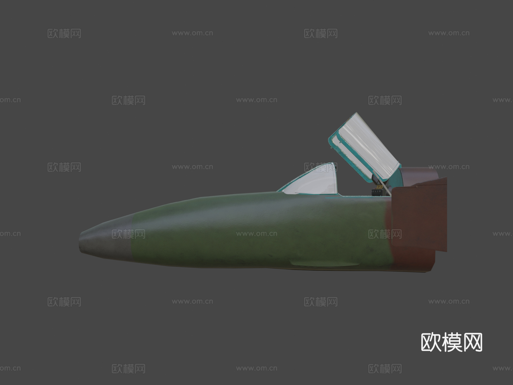 米格23鞭挞者驾驶舱su模型