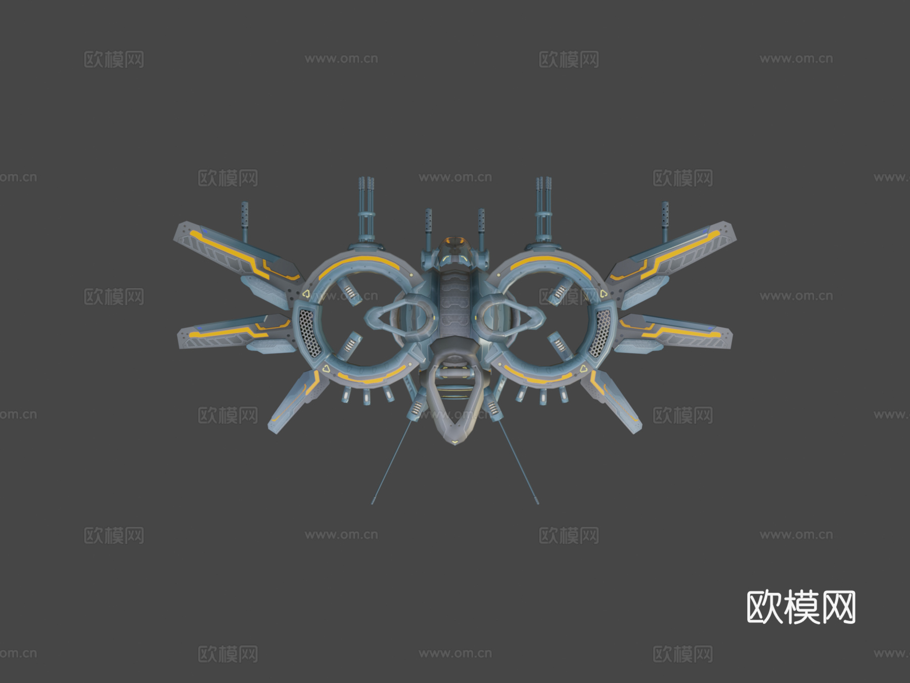 无人机艾伦熔岩su模型