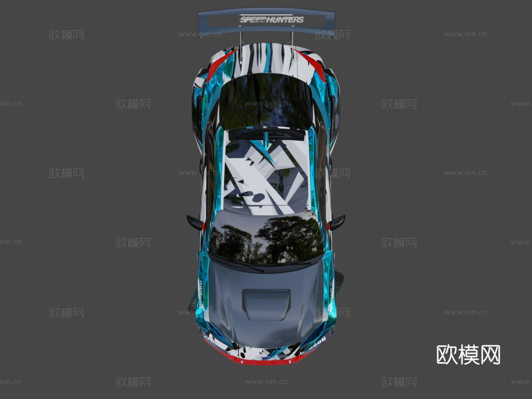 斯巴鲁 BRZ 2022 Pandem 空气动力学su模型