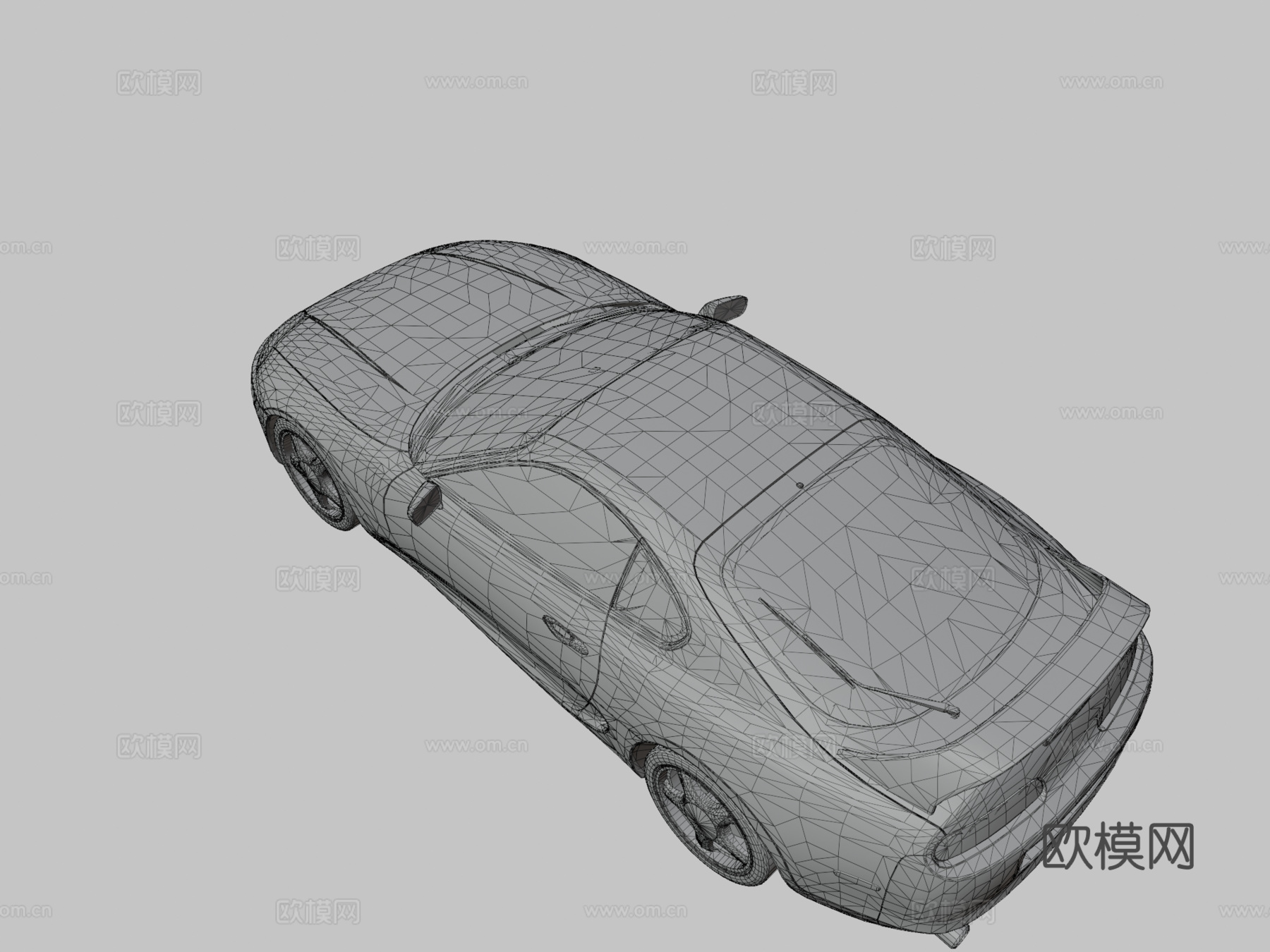 卡通日本丰田Supra MK4su模型