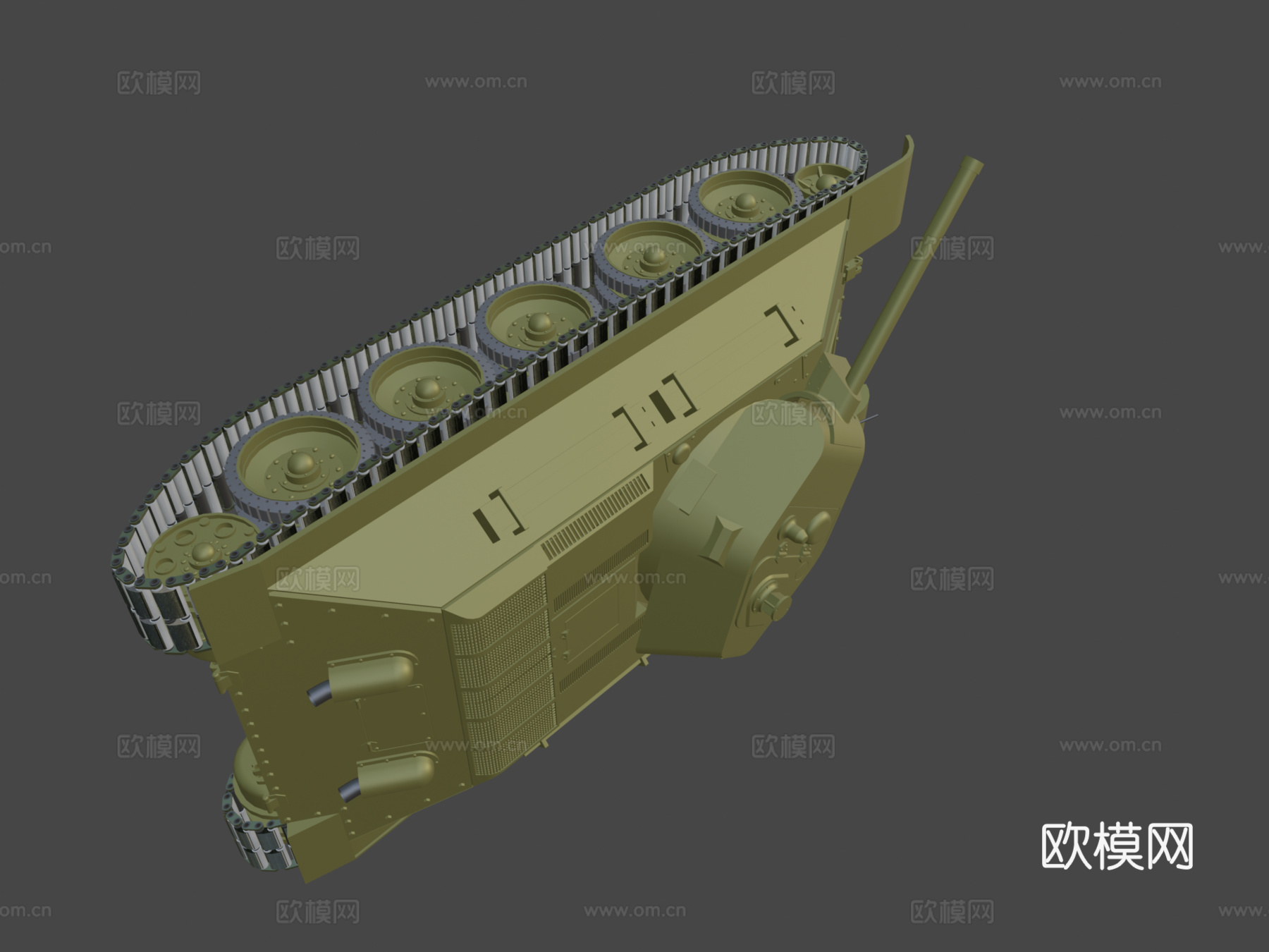 坦克T34TFLEX CAD ST版su模型
