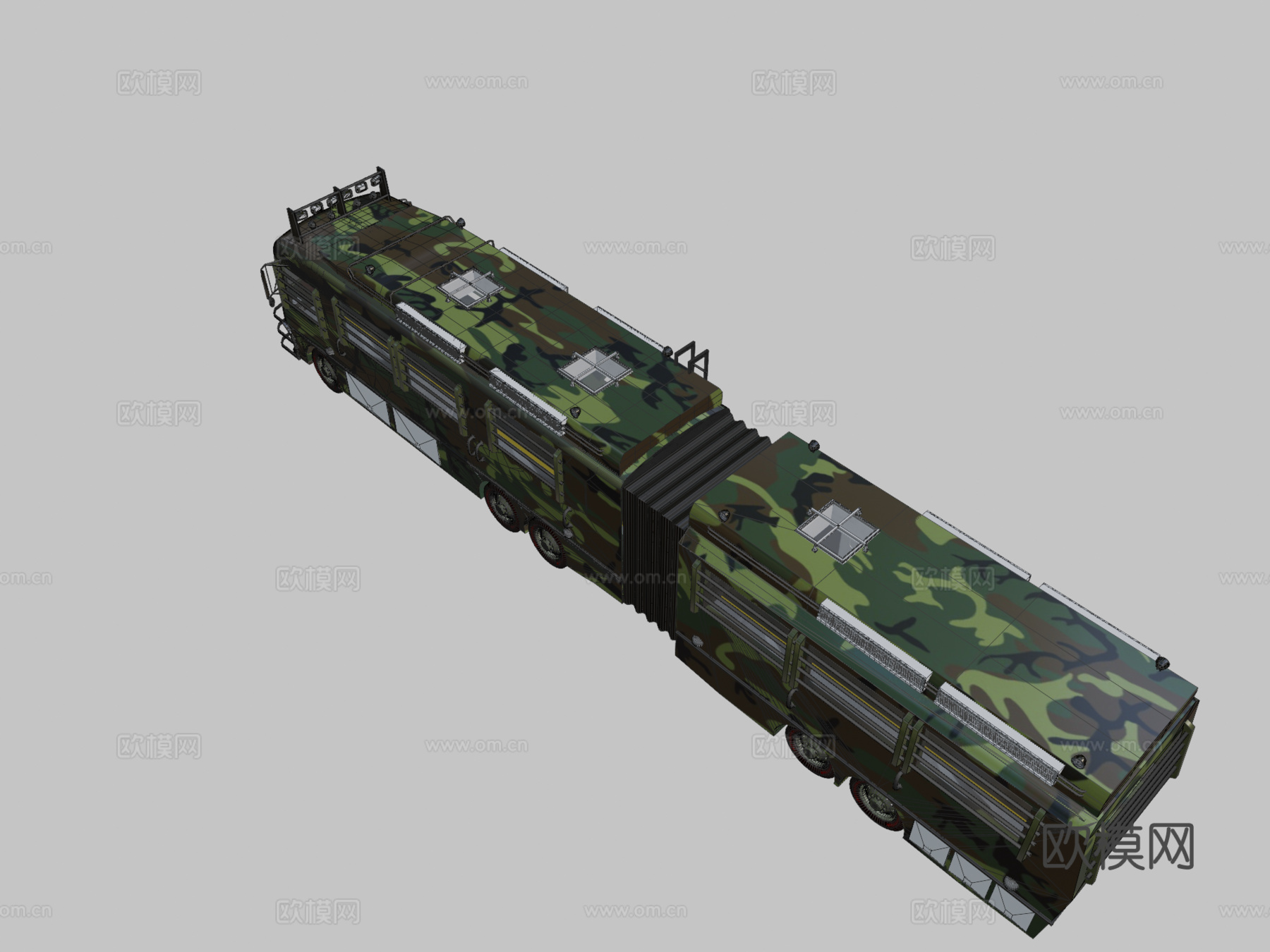 侏罗纪公园II Fleetwood RV原型su模型