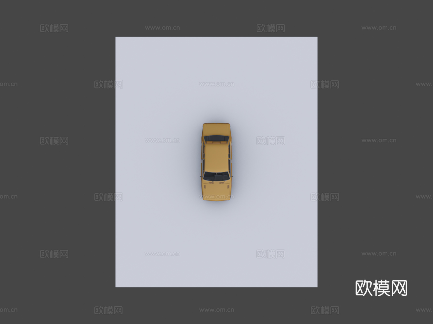 菲亚特131su模型