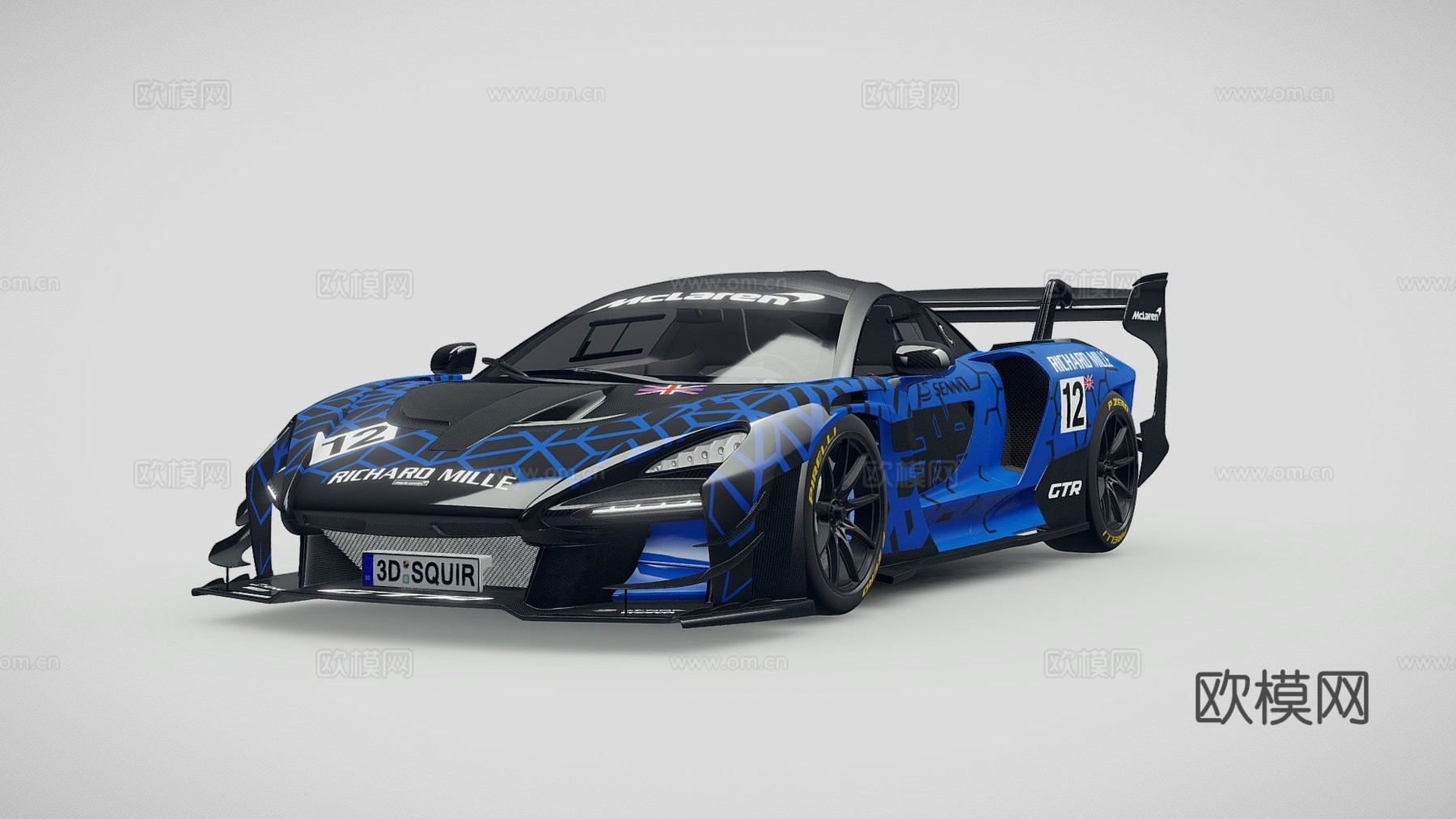 迈凯伦塞纳GTR 2020su模型