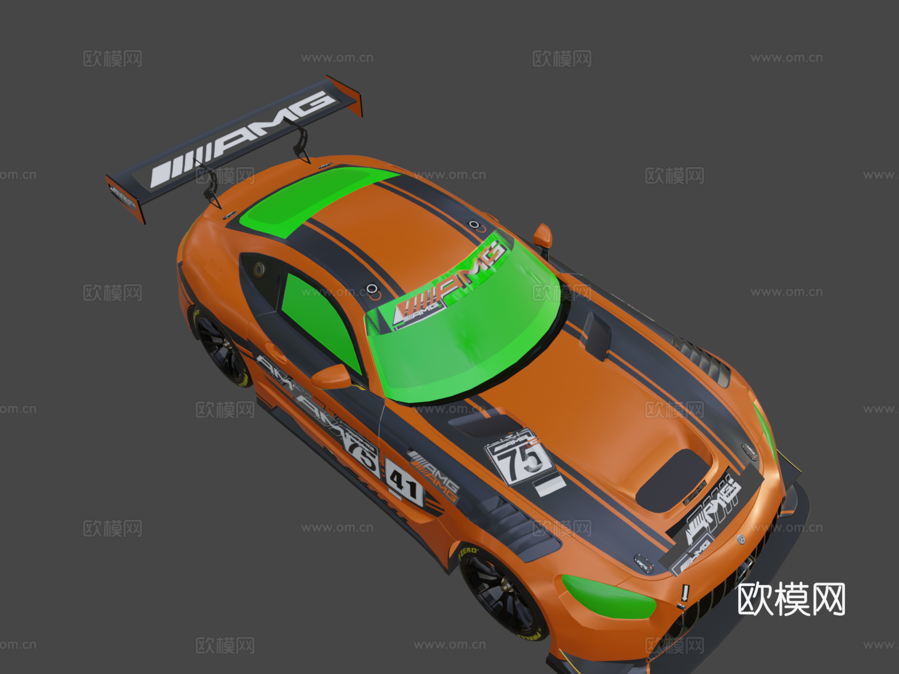 梅赛德斯AMGGT3su模型