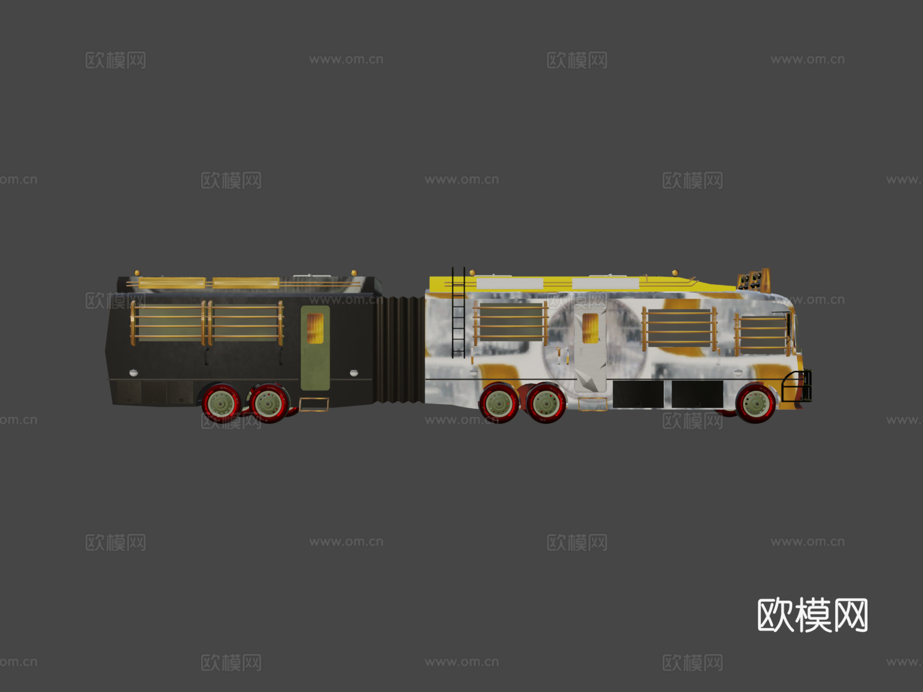 侏罗纪公园II Fleetwood RV原型su模型