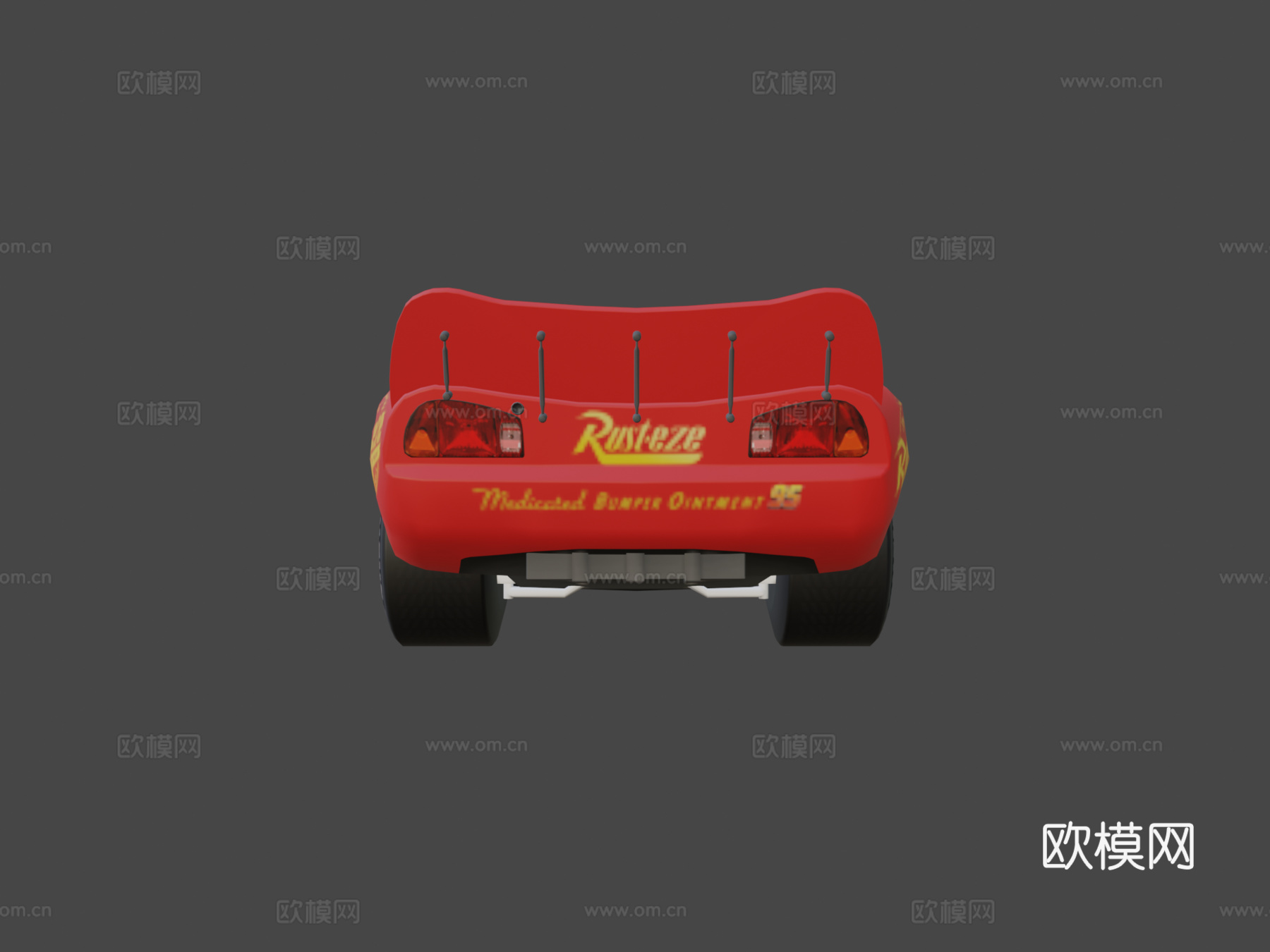 闪电麦昆su模型