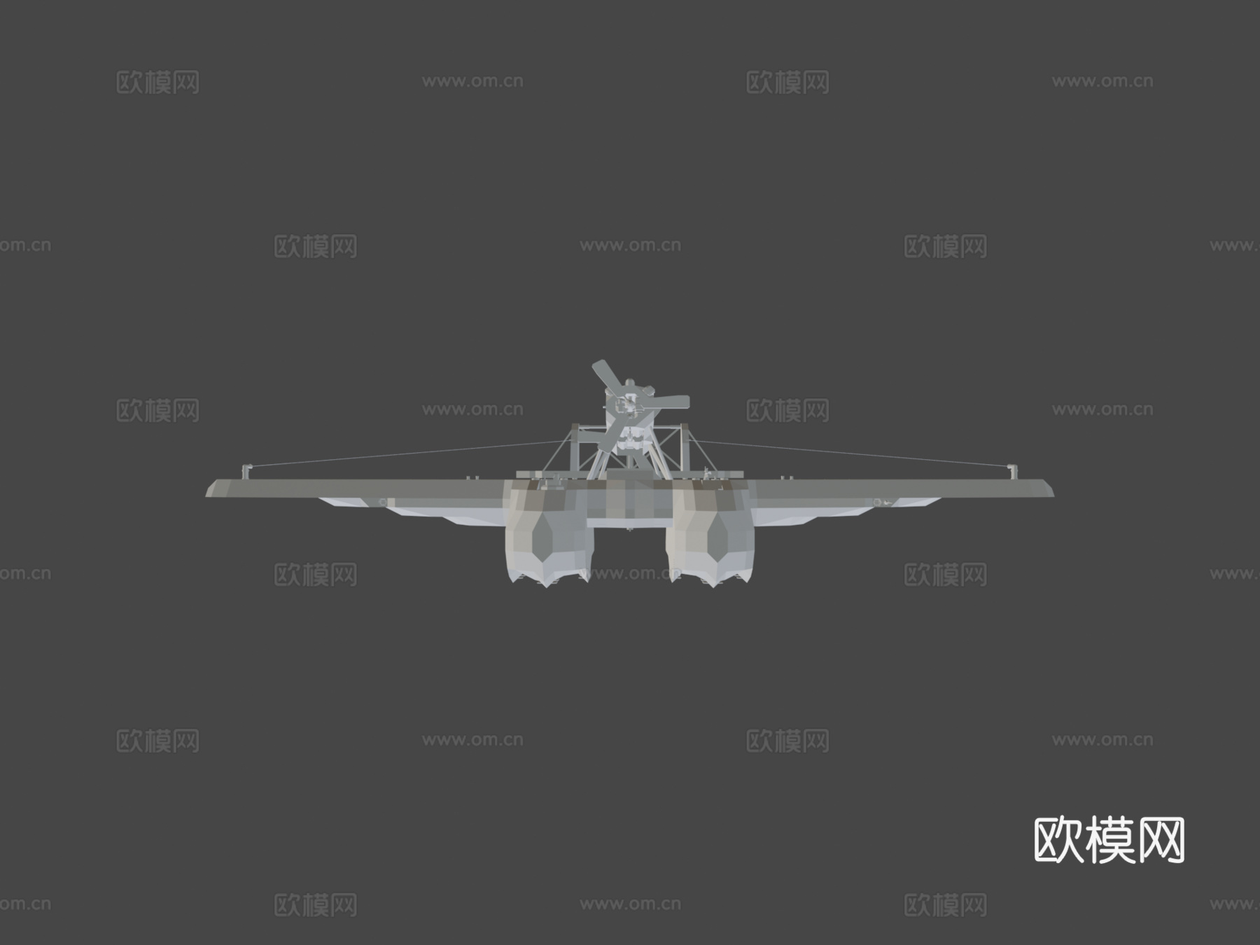 萨沃亚-马切蒂 S.55 风暴工厂su模型