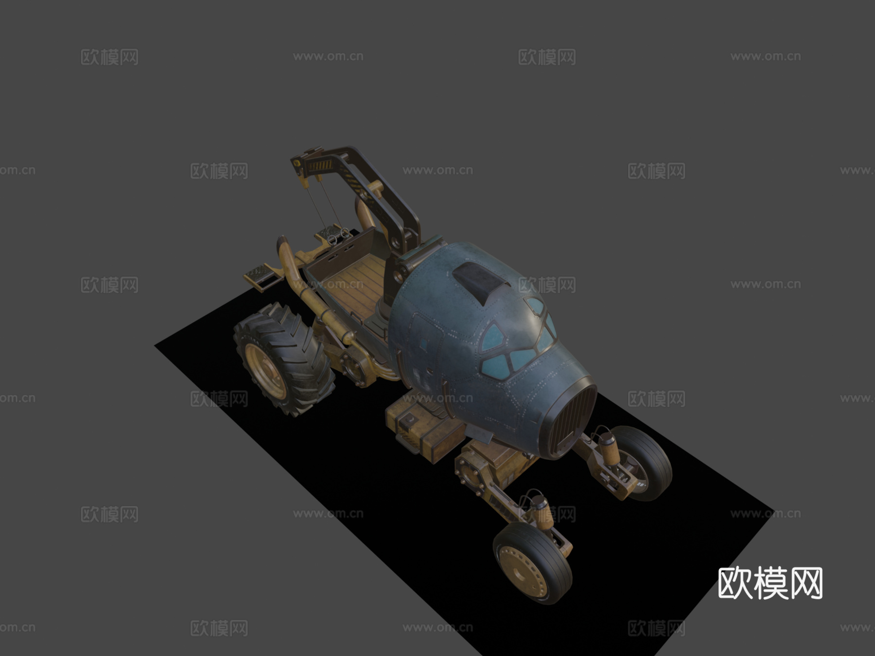 机身卡车su模型