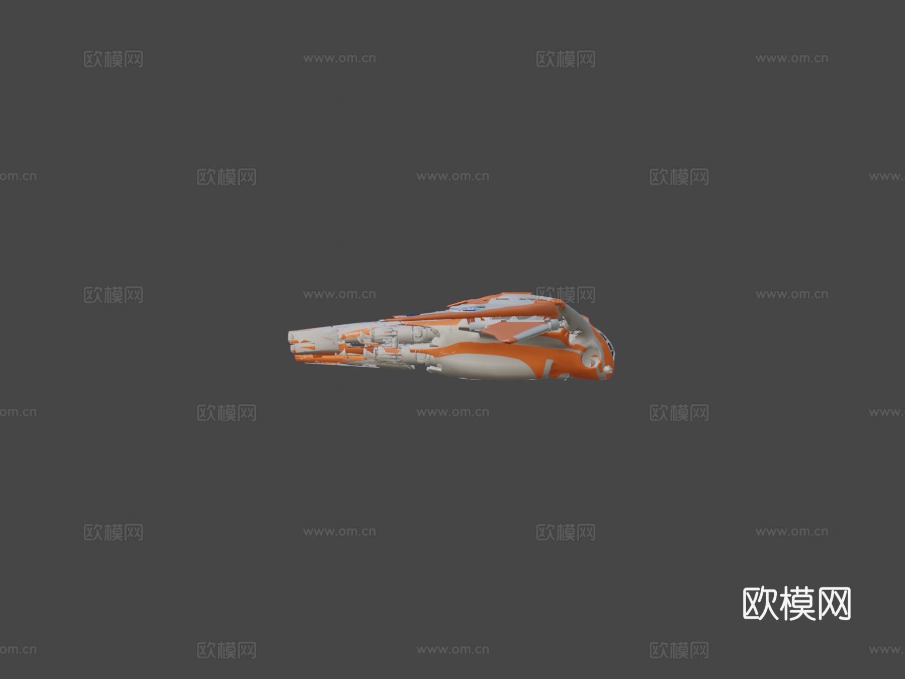 银河护卫队复仇者联盟贝纳塔尔飞船su模型