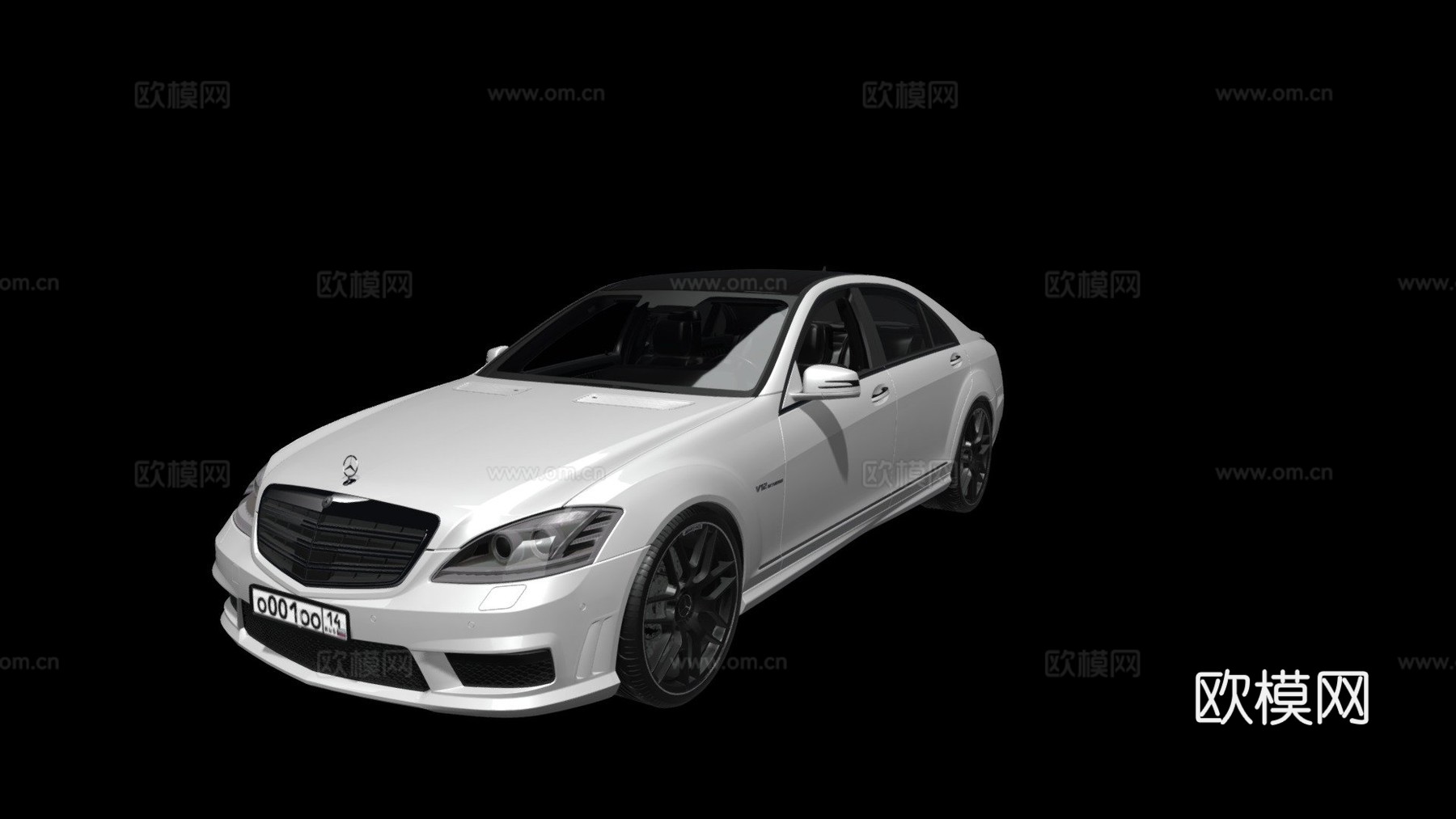 梅赛德斯-奔驰S65 AMG W221su模型