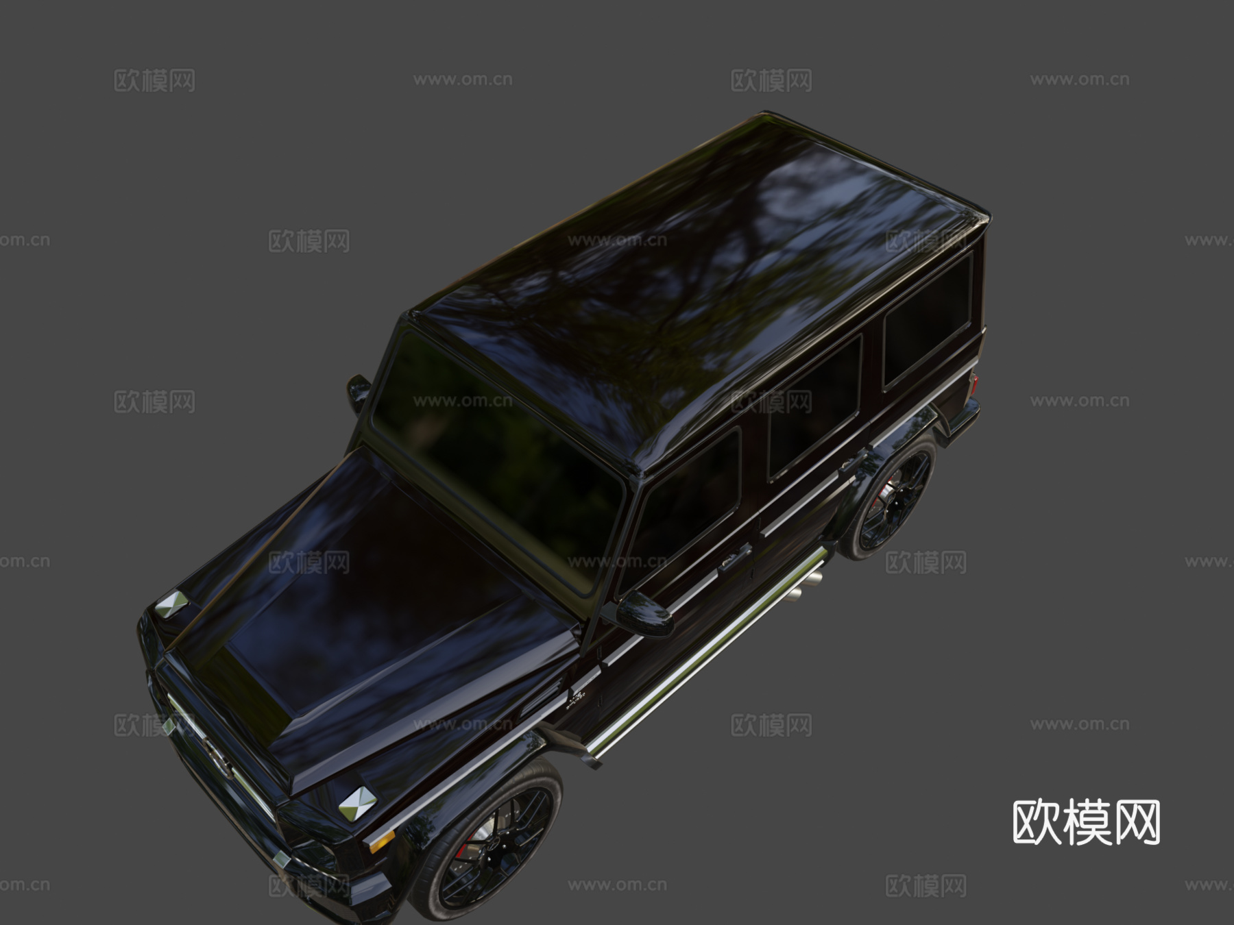 梅赛德斯奔驰G65su模型