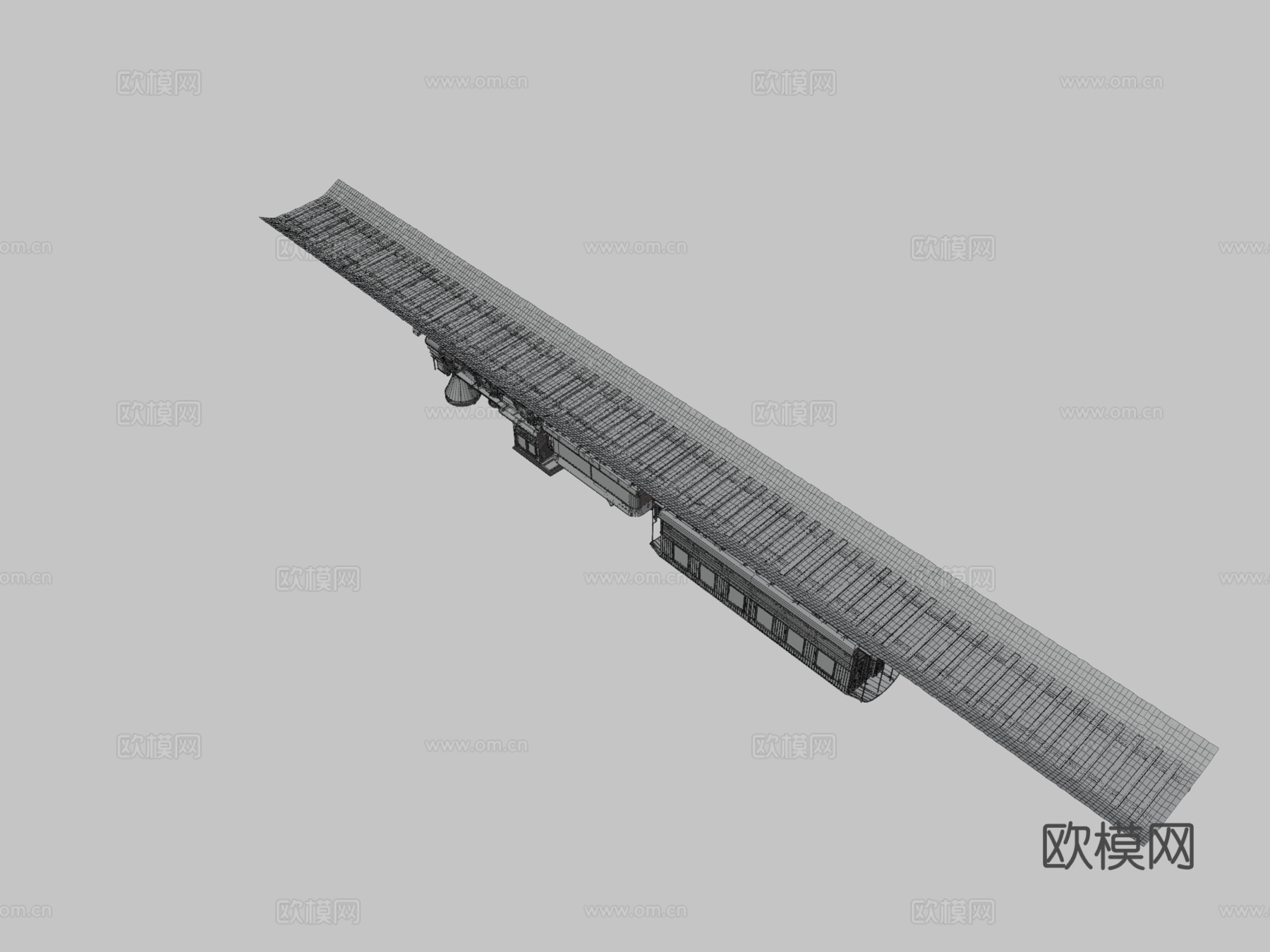 木星 蒸汽火车 1868su模型