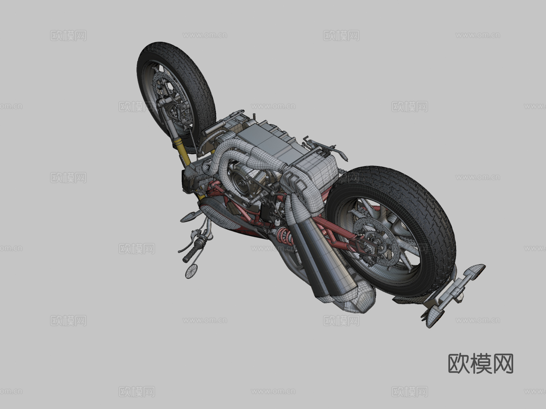 印第安FTR 1200 S 2019su模型