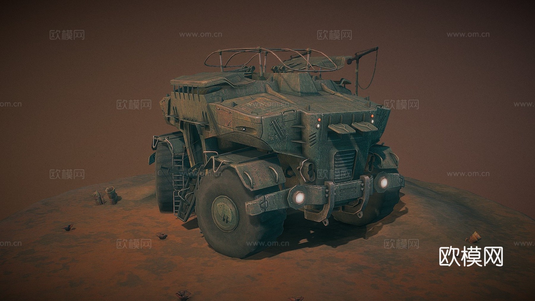 特鲁加重型勘探移动单元su模型