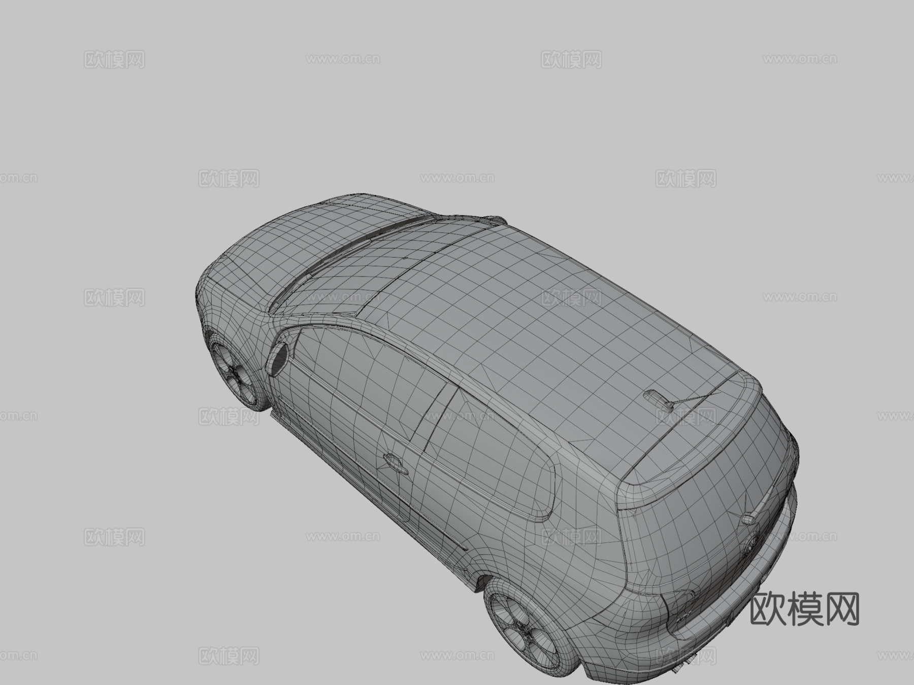 大众 高尔夫 5 GTisu模型