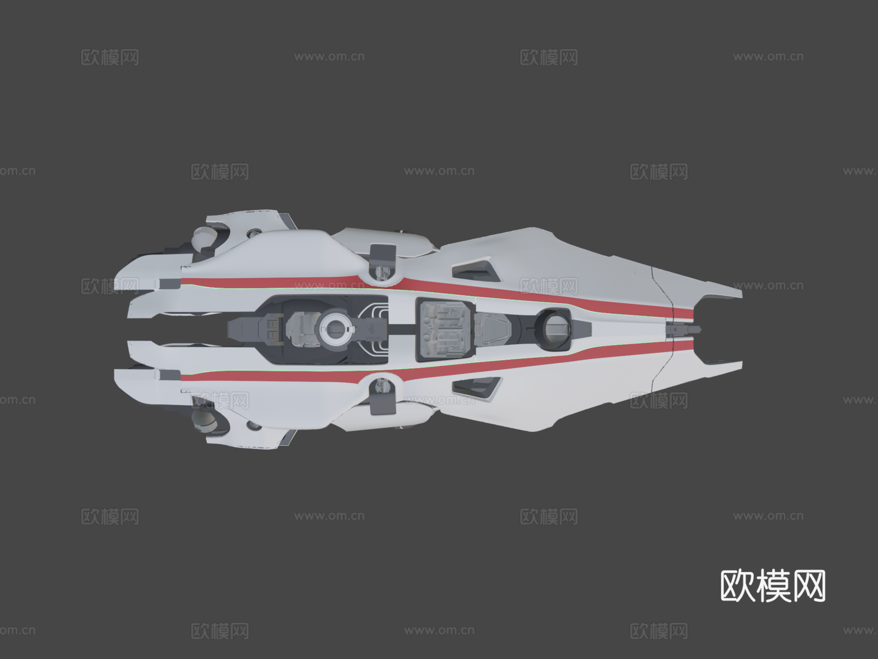 中型战术巡洋舰 阿科罗 第四级su模型