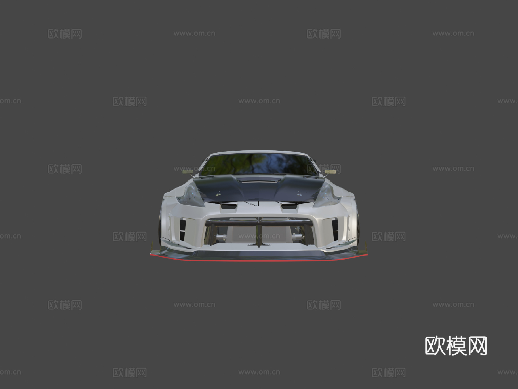 日产370Z瓦里斯套件项目su模型