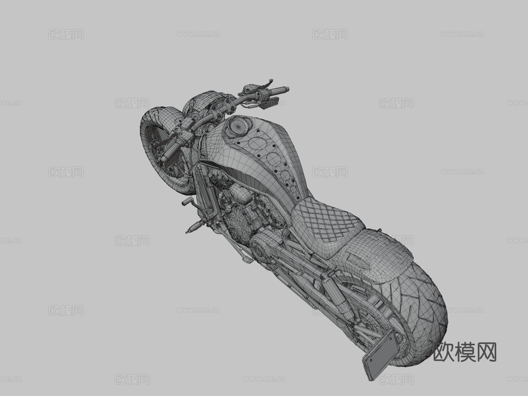 哈雷戴维森 VRSCDX 夜行者 定制su模型