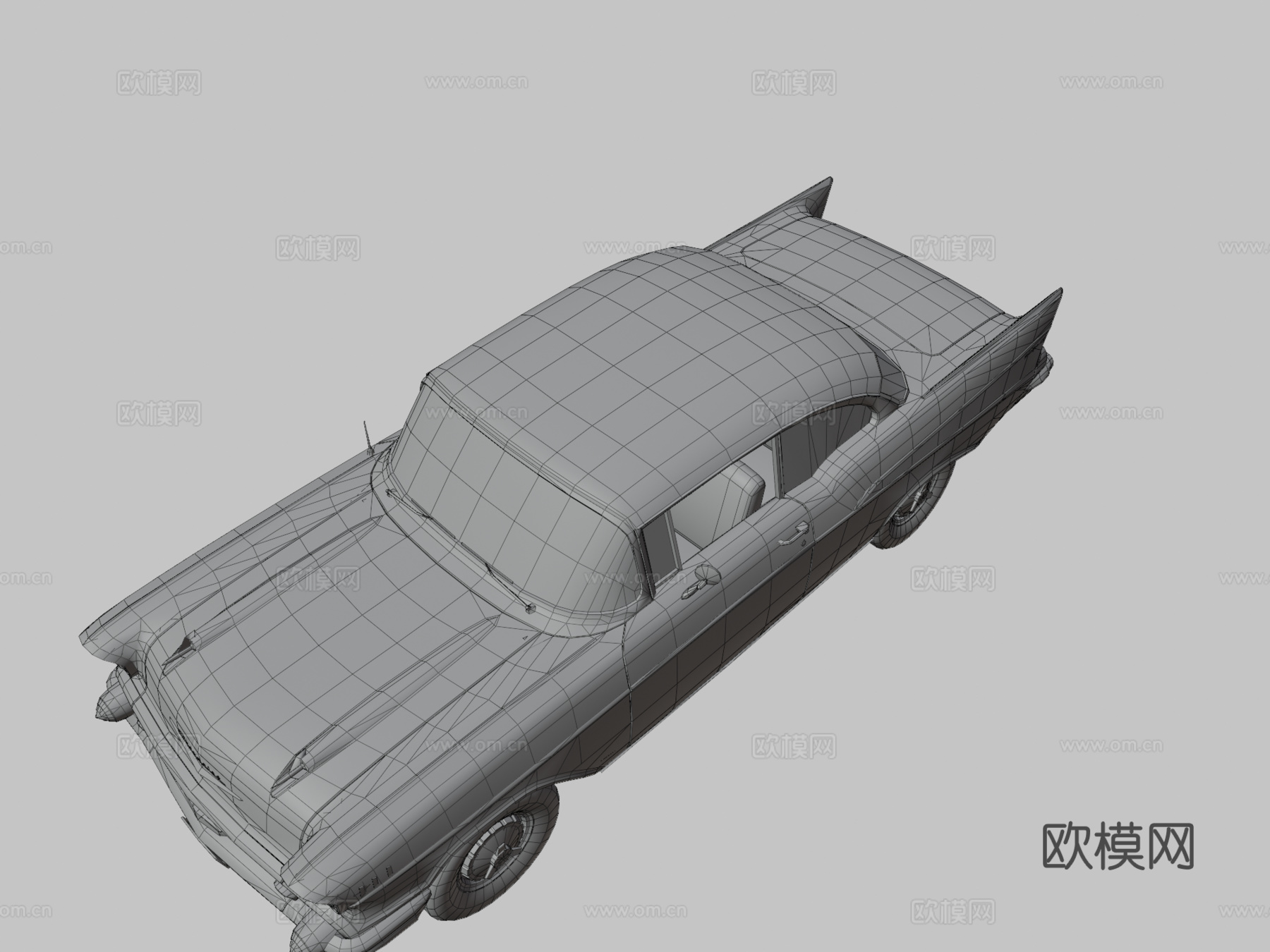 雪佛兰 贝尔艾尔su模型