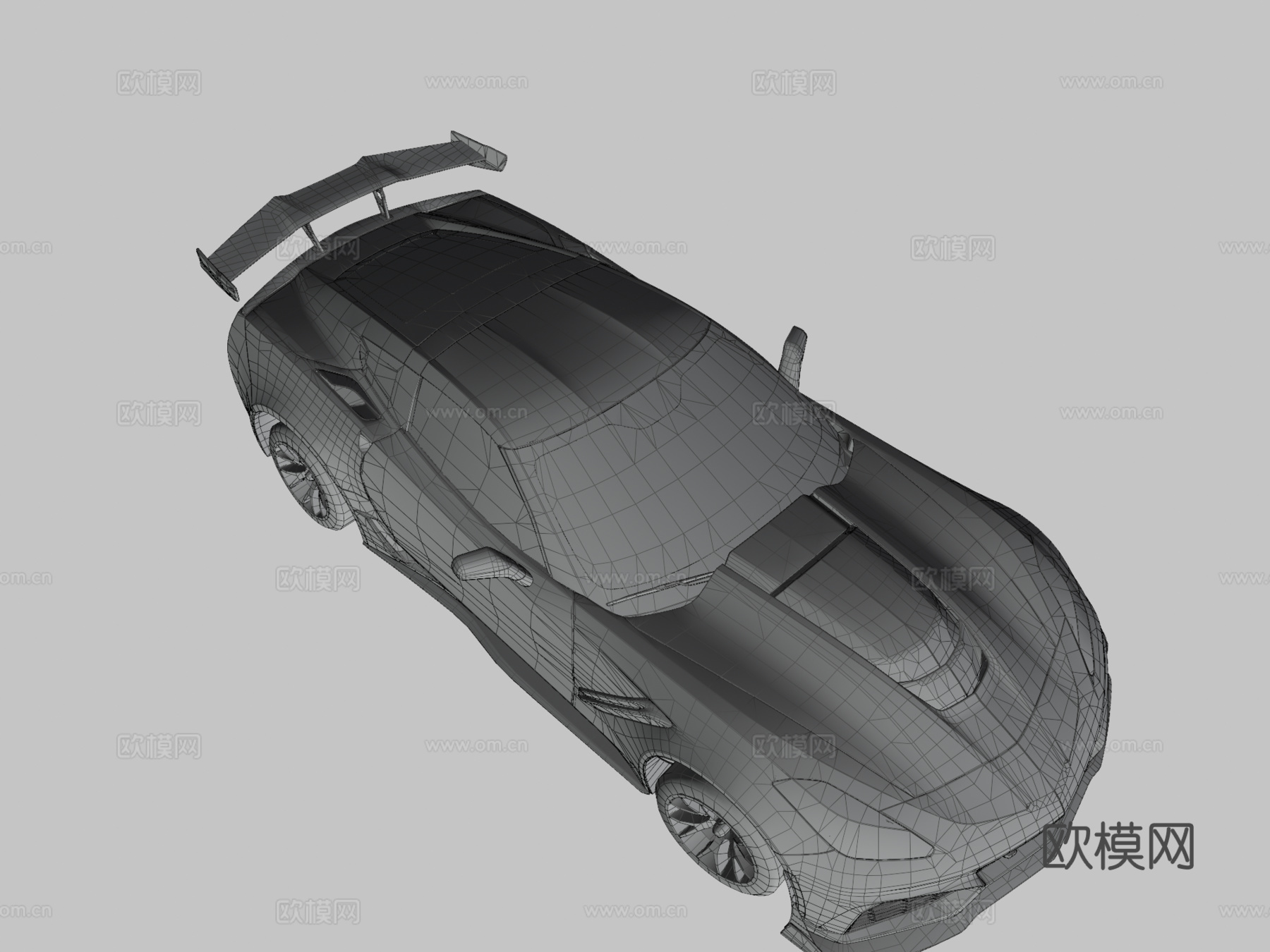 解锁 超级跑车 04su模型