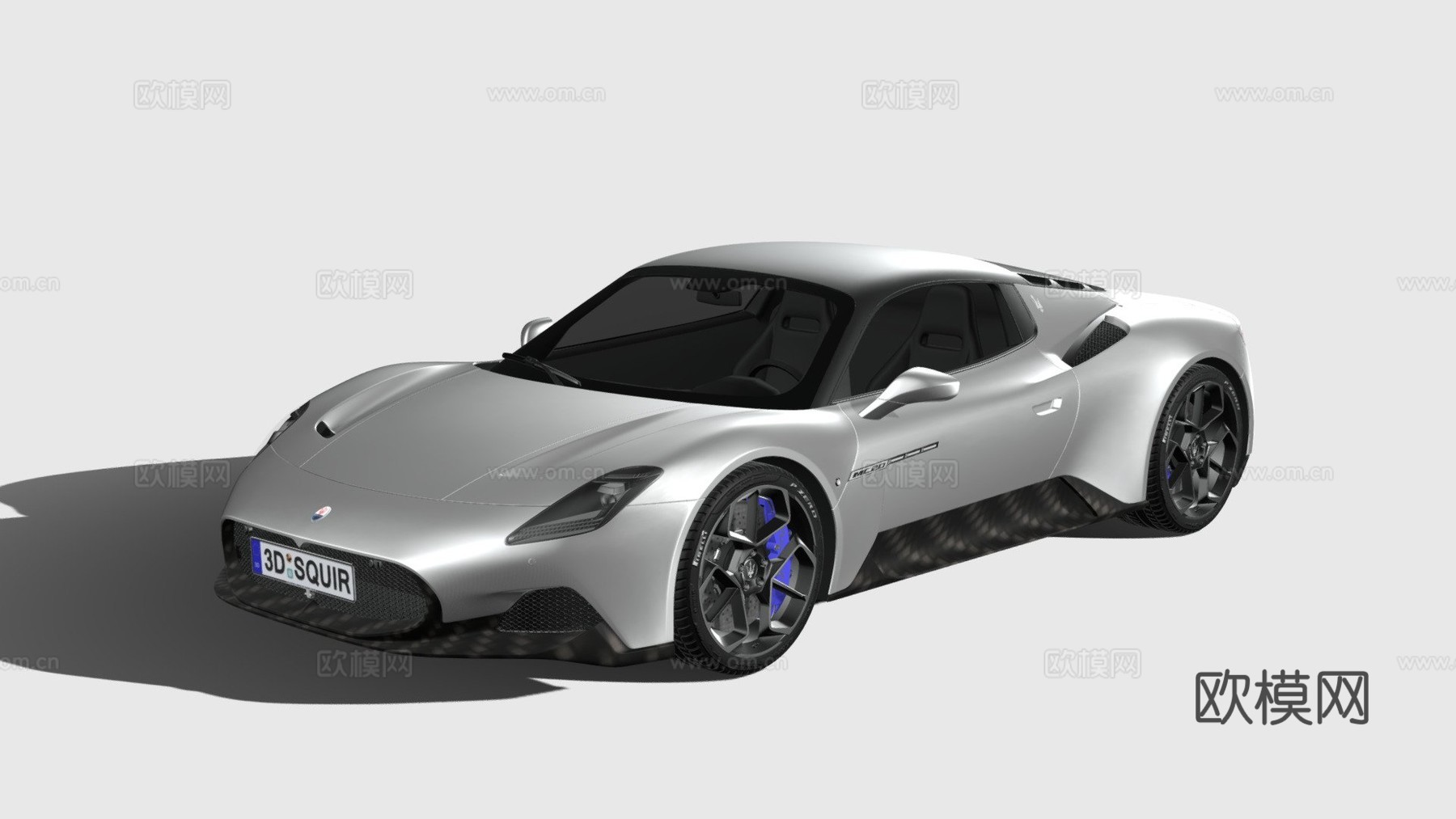 玛莎拉蒂 MC20 2021su模型