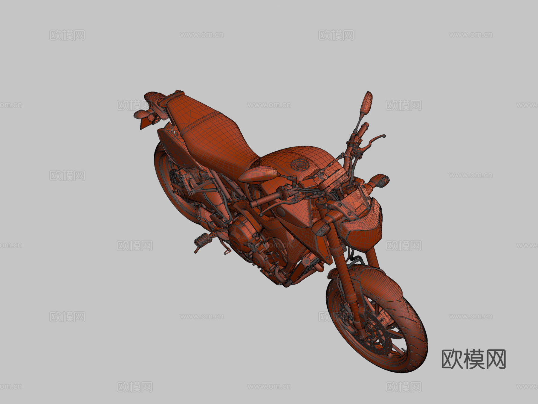 雅马哈 MT09 追踪者su模型