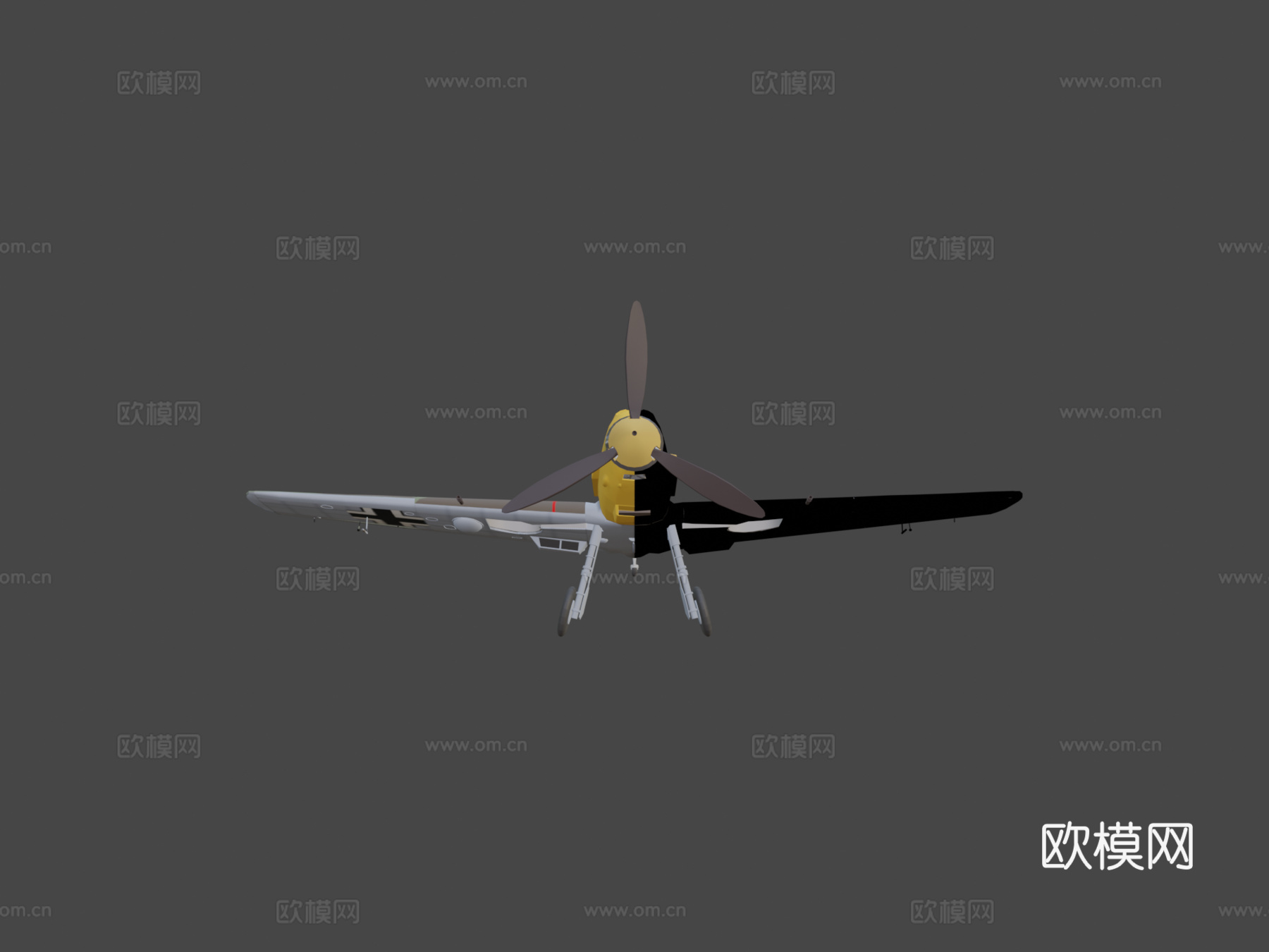 梅塞施密特 Bf 109 埃米尔 内饰su模型