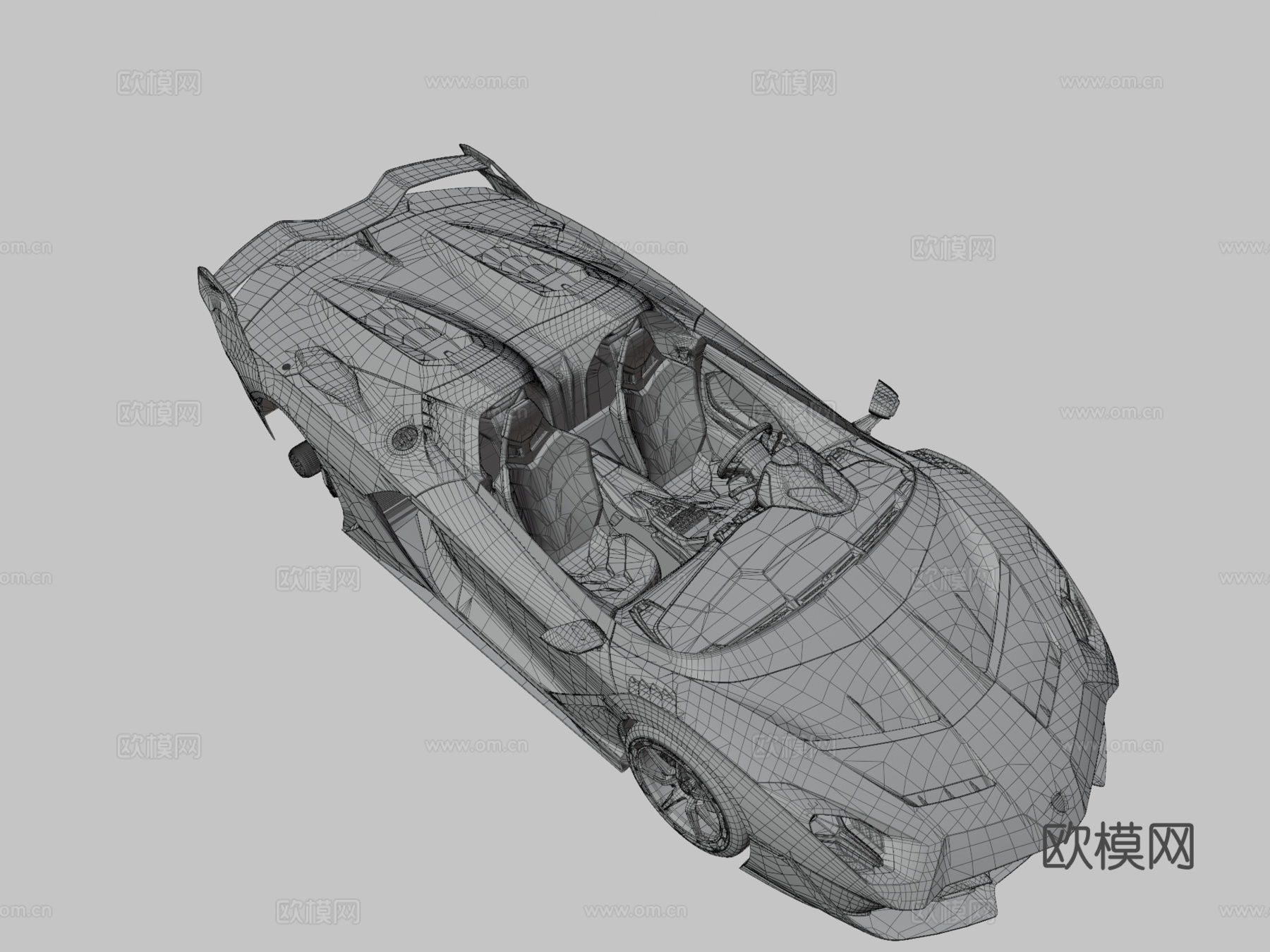 兰博基尼 SC20su模型