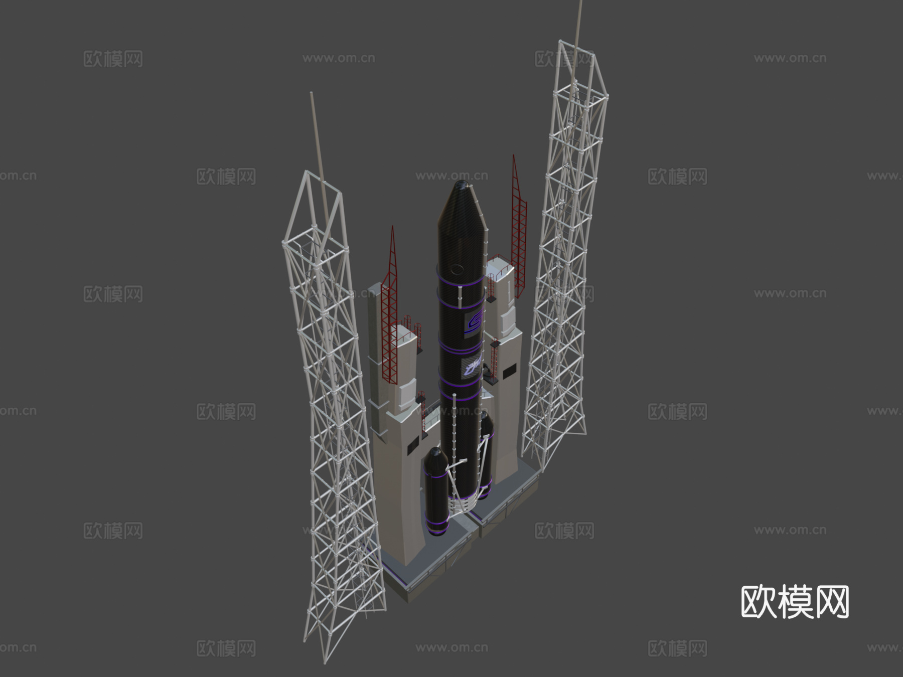 HIIA SC04AII火箭su模型