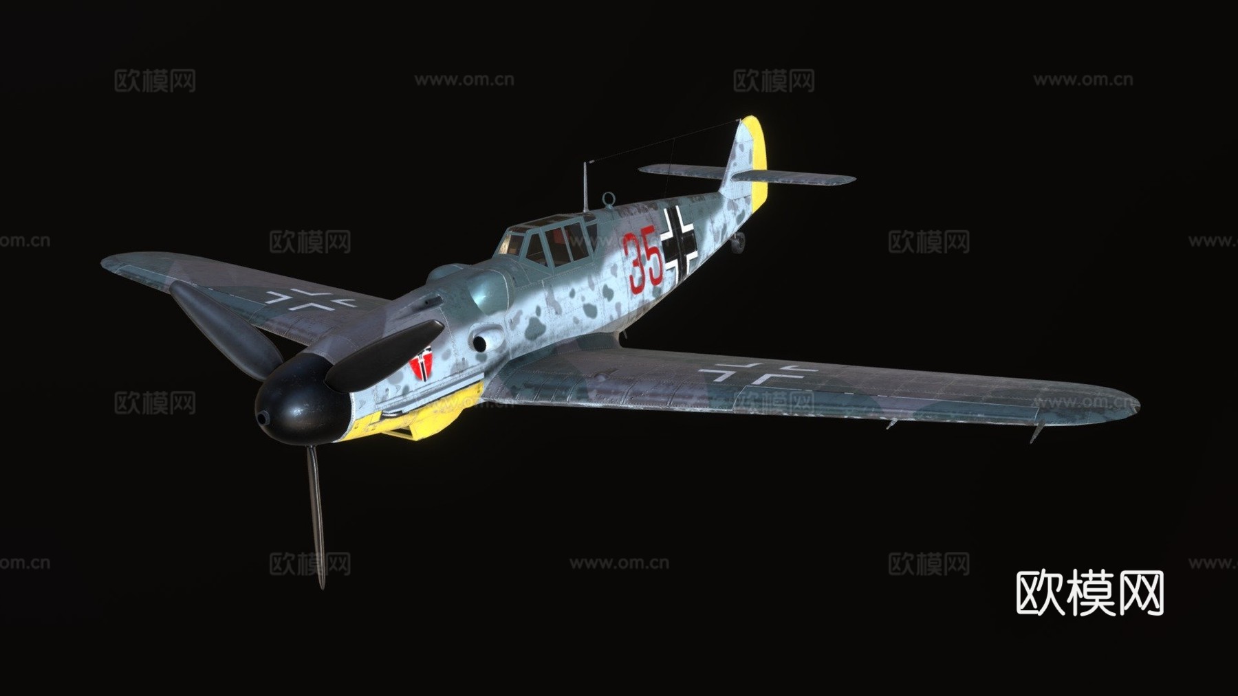 梅塞施密特Bf 109 Gsu模型