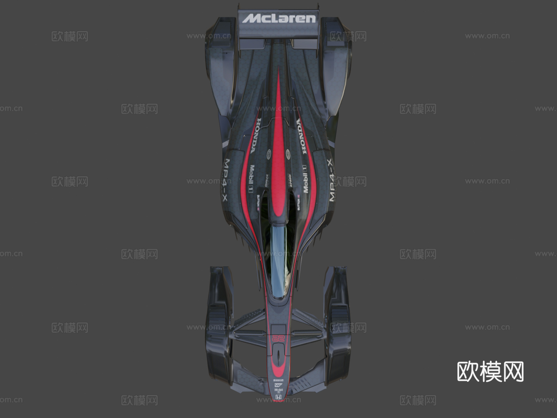 迈凯伦本田MP4Xsu模型