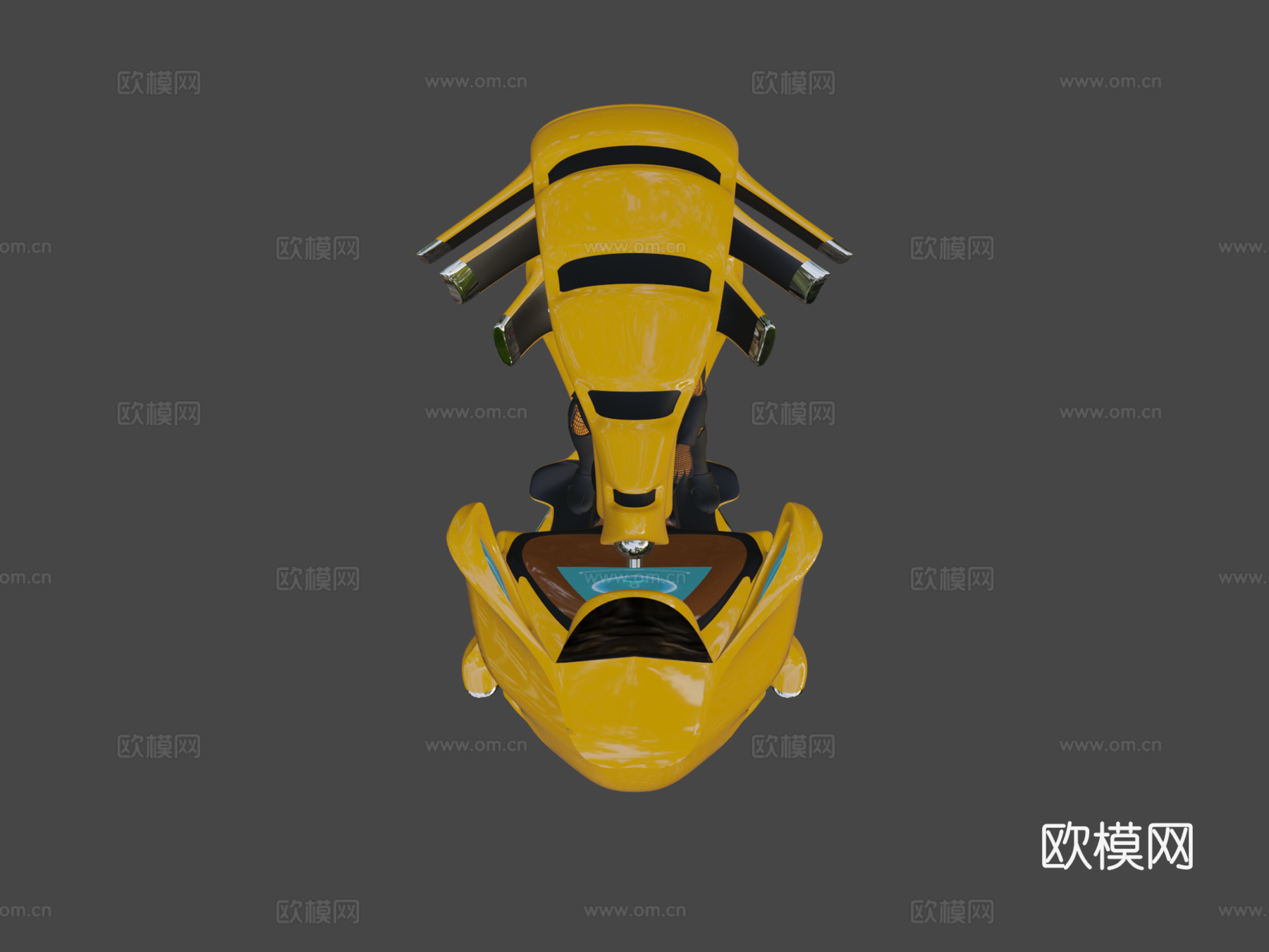 大黄蜂气垫船su模型
